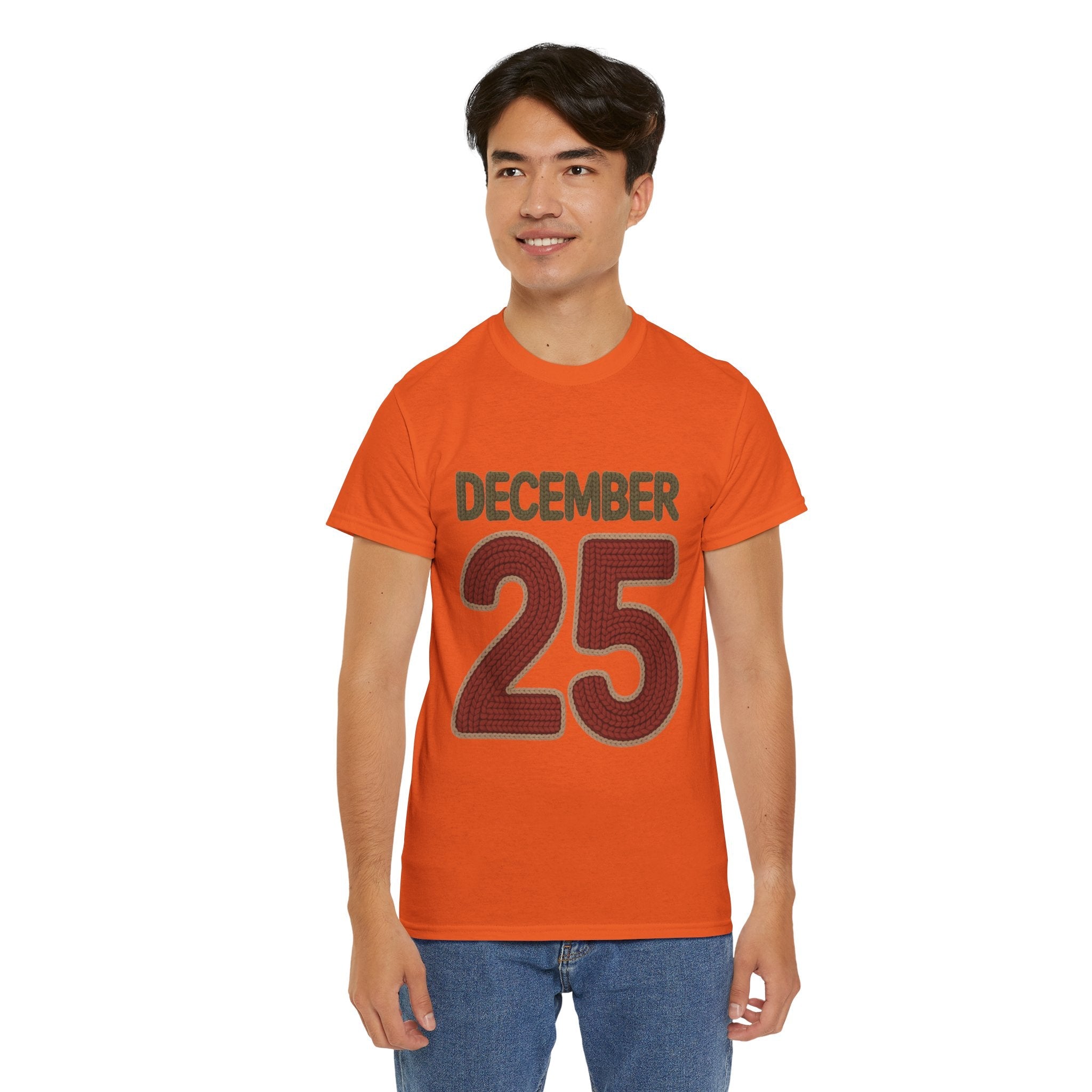 December 25 Christmas Date T- Shirt Printify