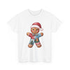 Gingerbread Man Christmas T- Shirt Printify