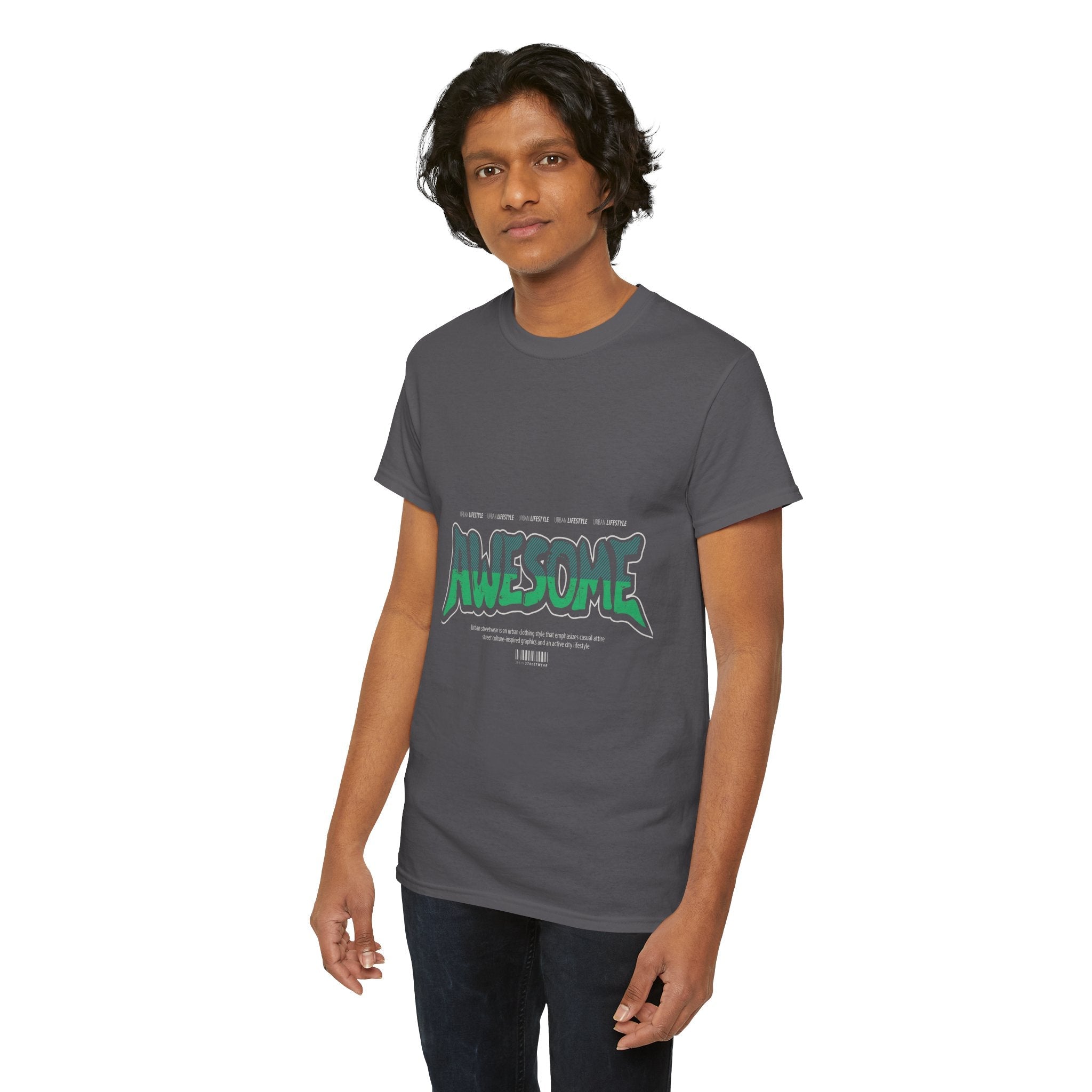 Retro Awesome Unisex Graphic T- Shirt Printify
