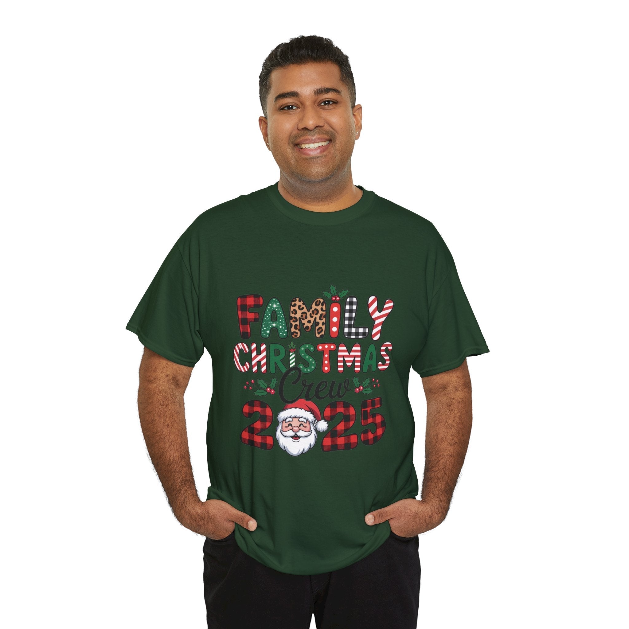Family Christmas Crew 2025 T-Shirt Printify