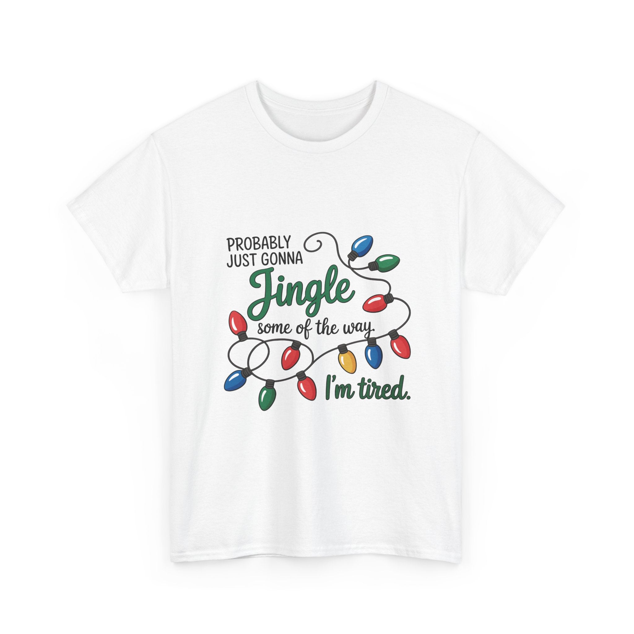 Festive Holiday Graphic T-Shirt Printify