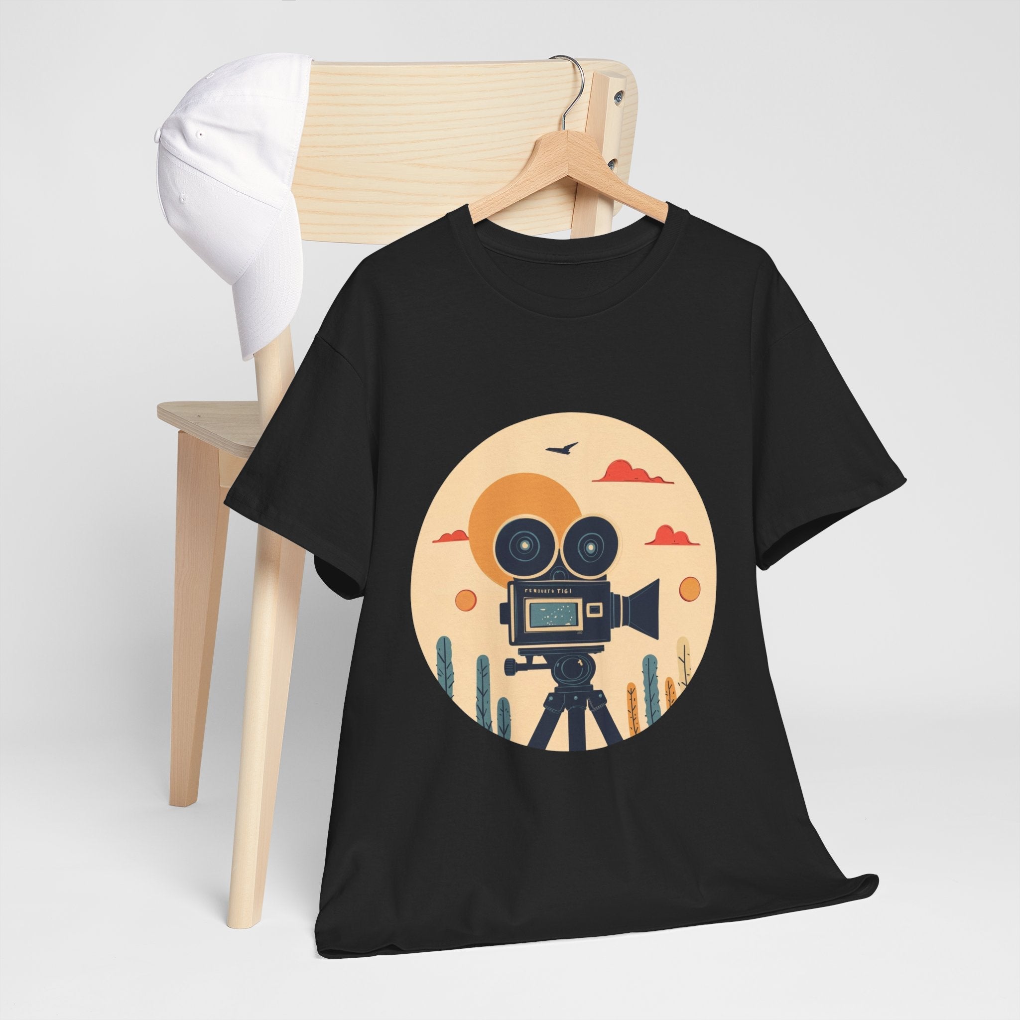 Vintage Film Camera T- Shirt Printify