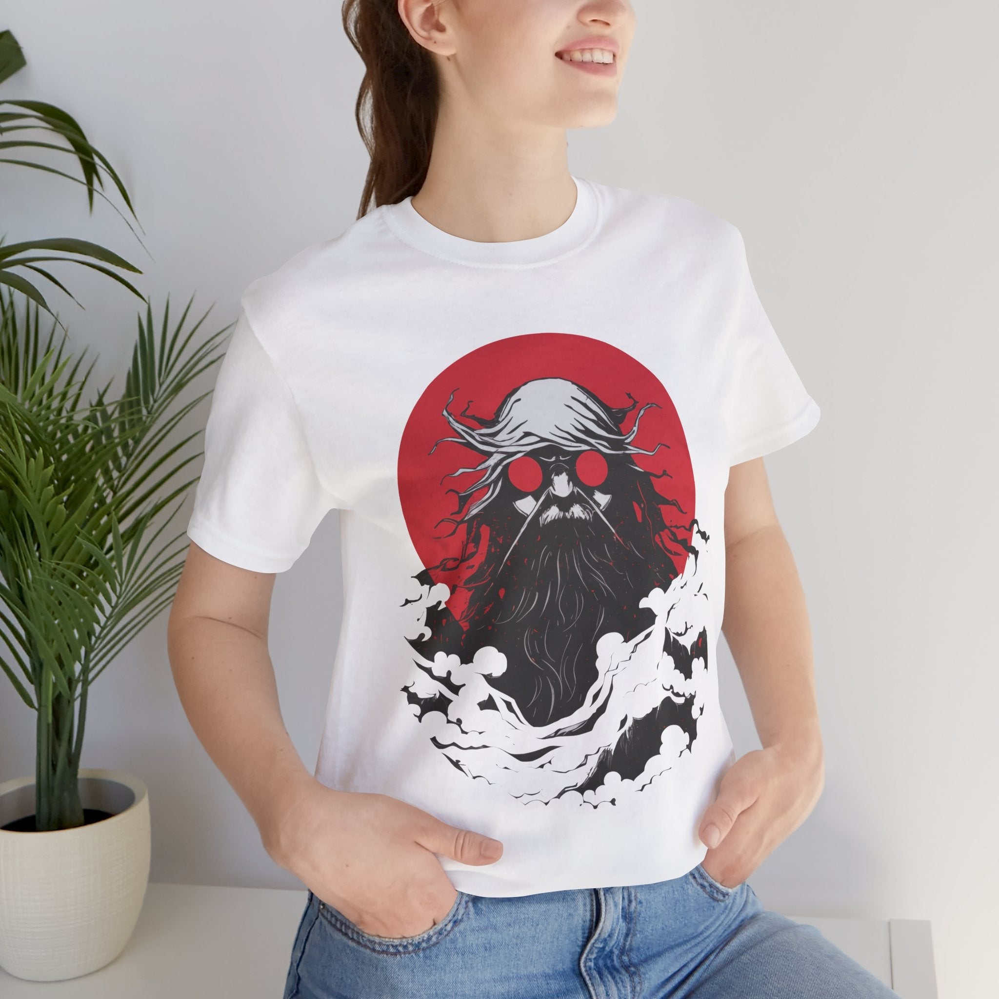 Mystical Sea Wizard Graphic T-Shirt Printify