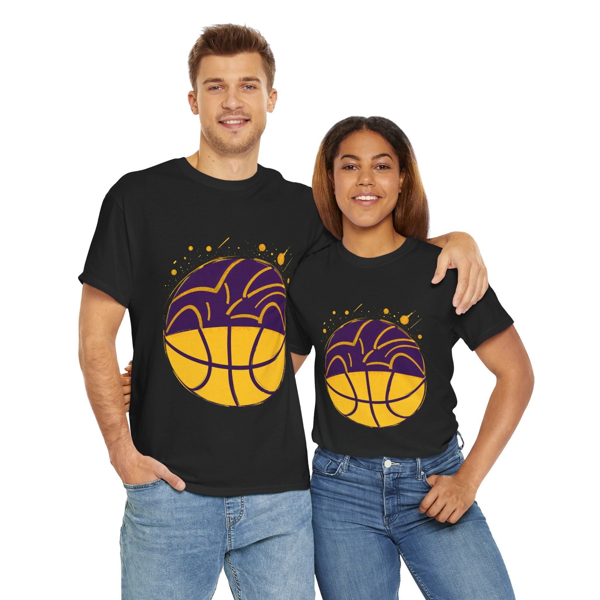 Lakers NBA Basketball Unisex T-Shirt Printify