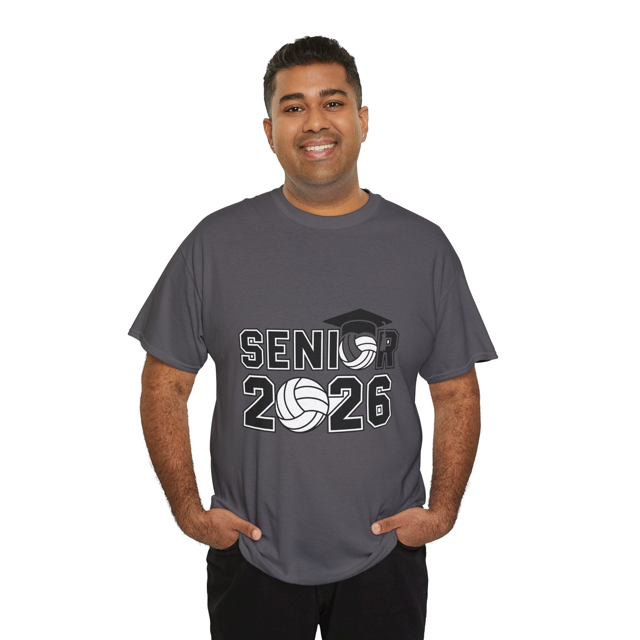 Senior 2026 Volleyball Graduation T- Shirt Printify
