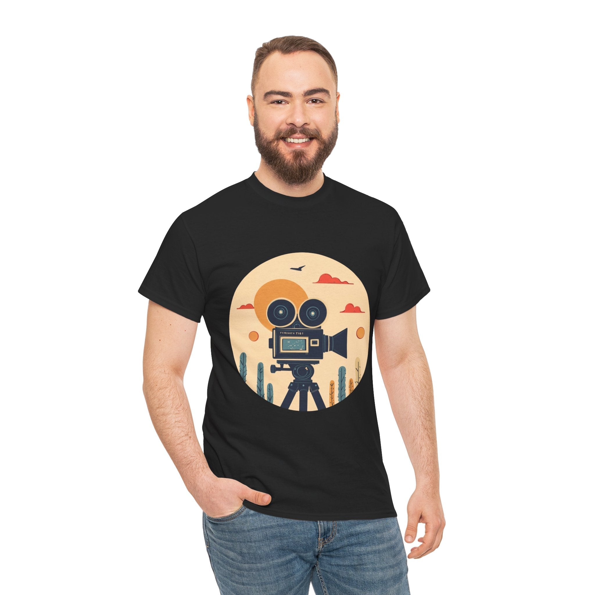 Vintage Film Camera T- Shirt Printify