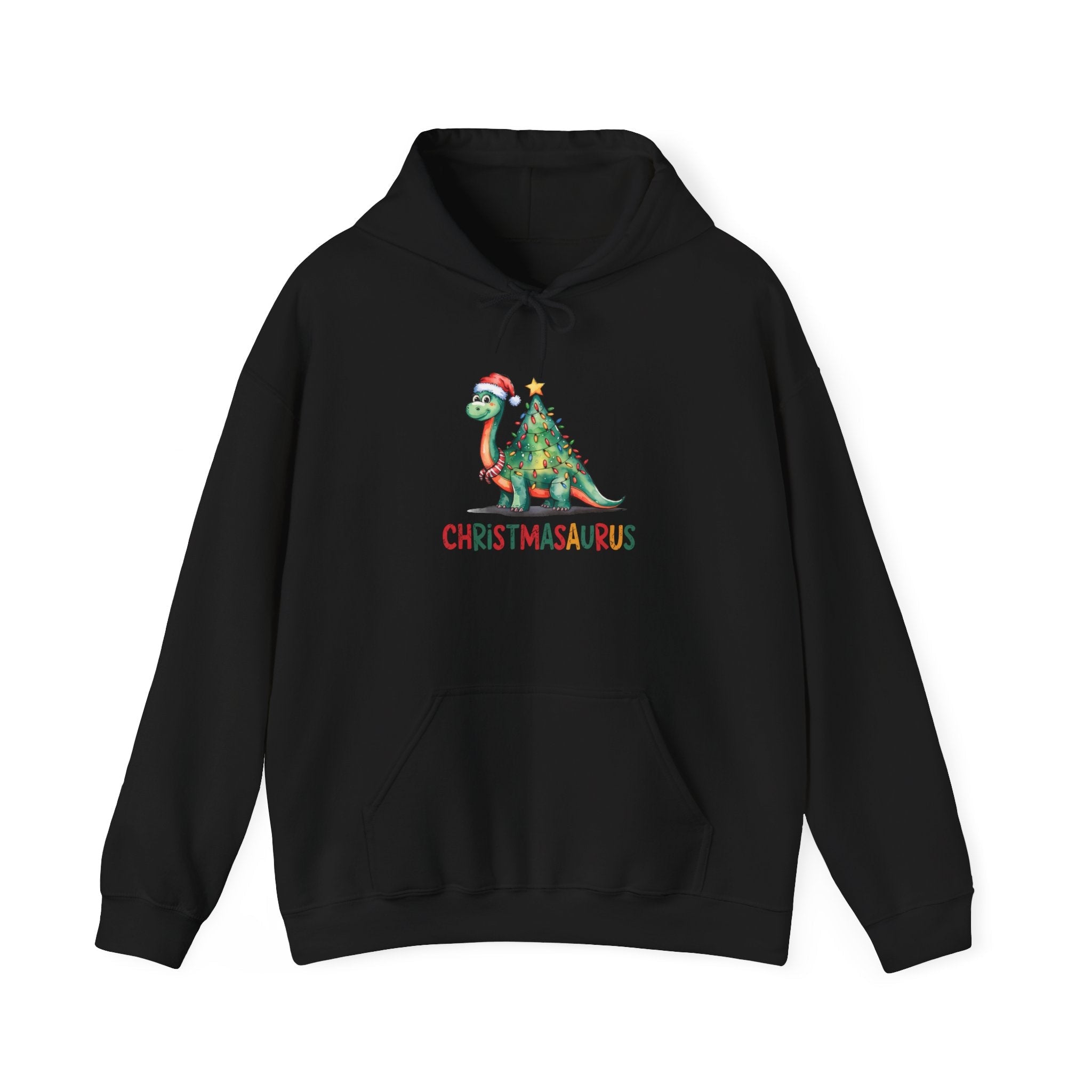 Cute Christmasaurus Hoodie Printify
