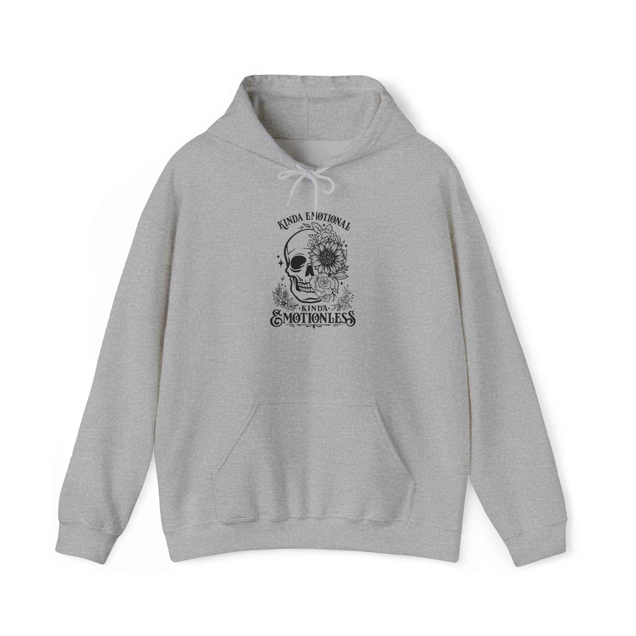 Vintage Gothic Skull Hoodie