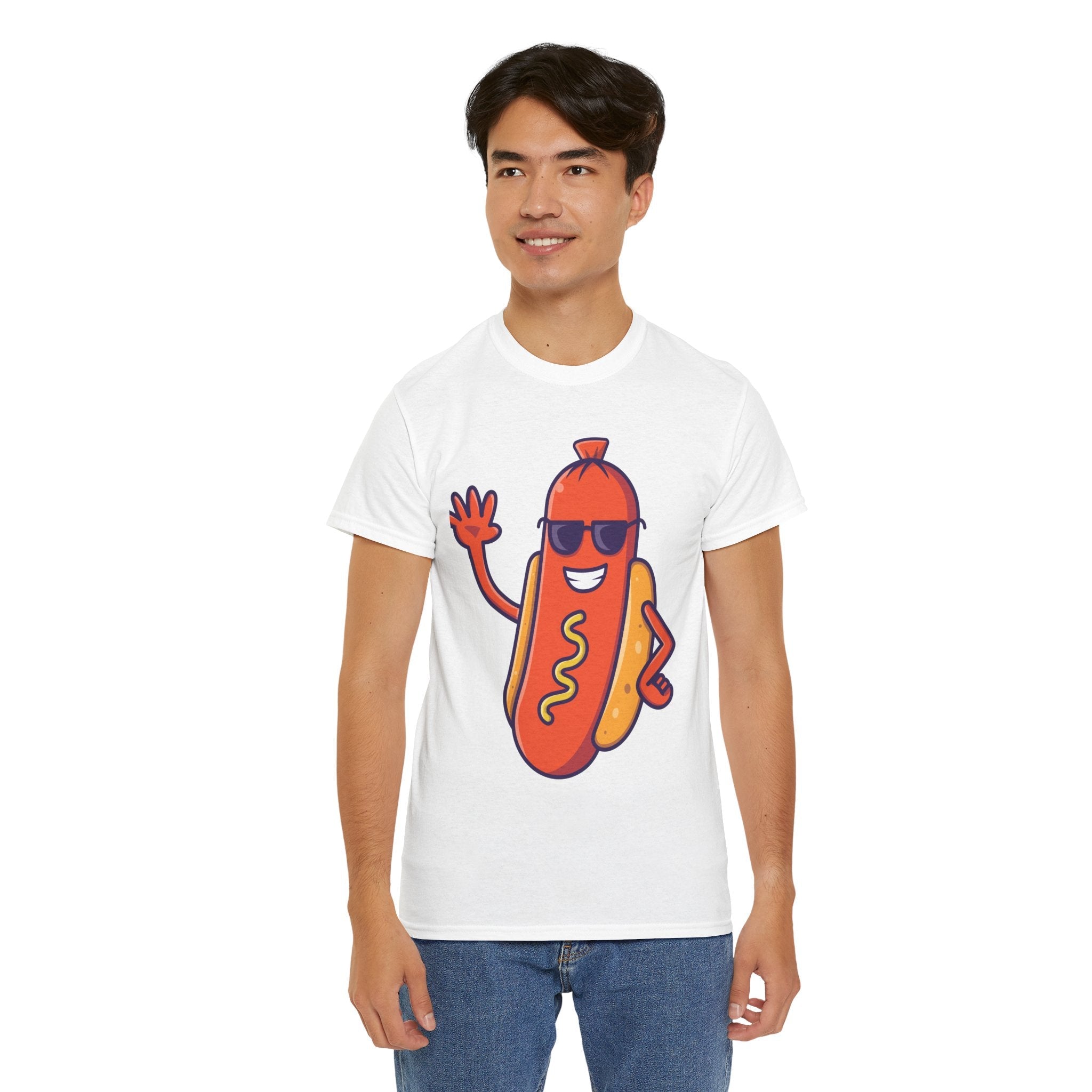 Sassy Hot Dog Graphic T- Shirt Printify