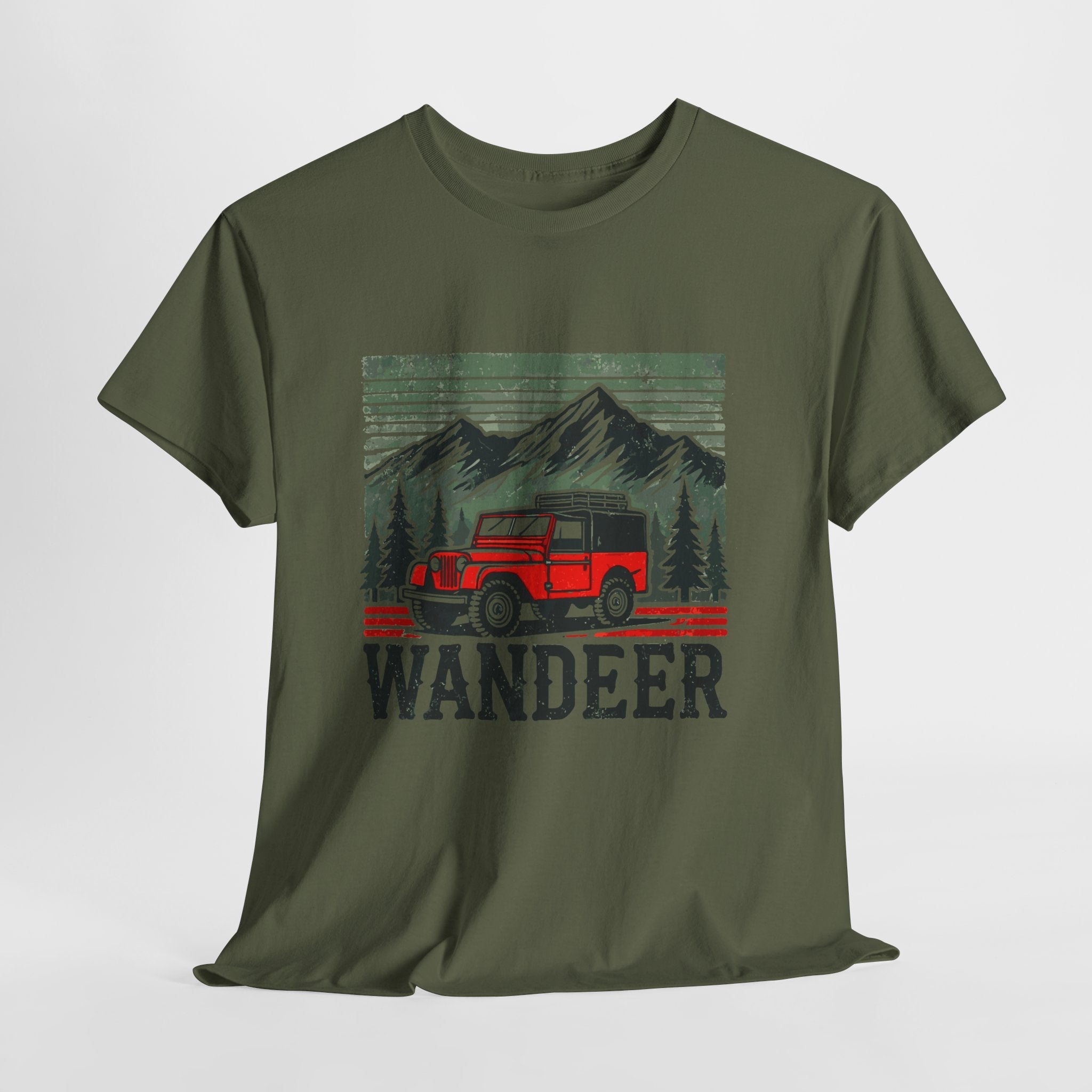 Wanderer Adventure Graphic T-Shirt Printify