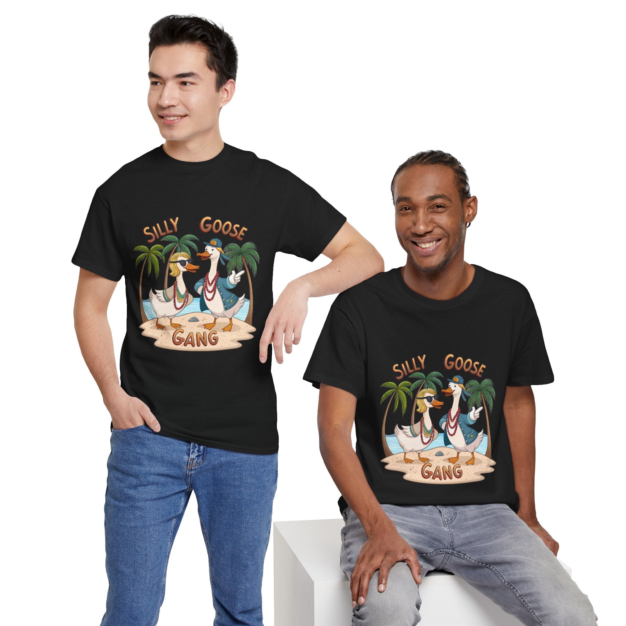 Silly Goose Gang Graphic T-Shirt Printify