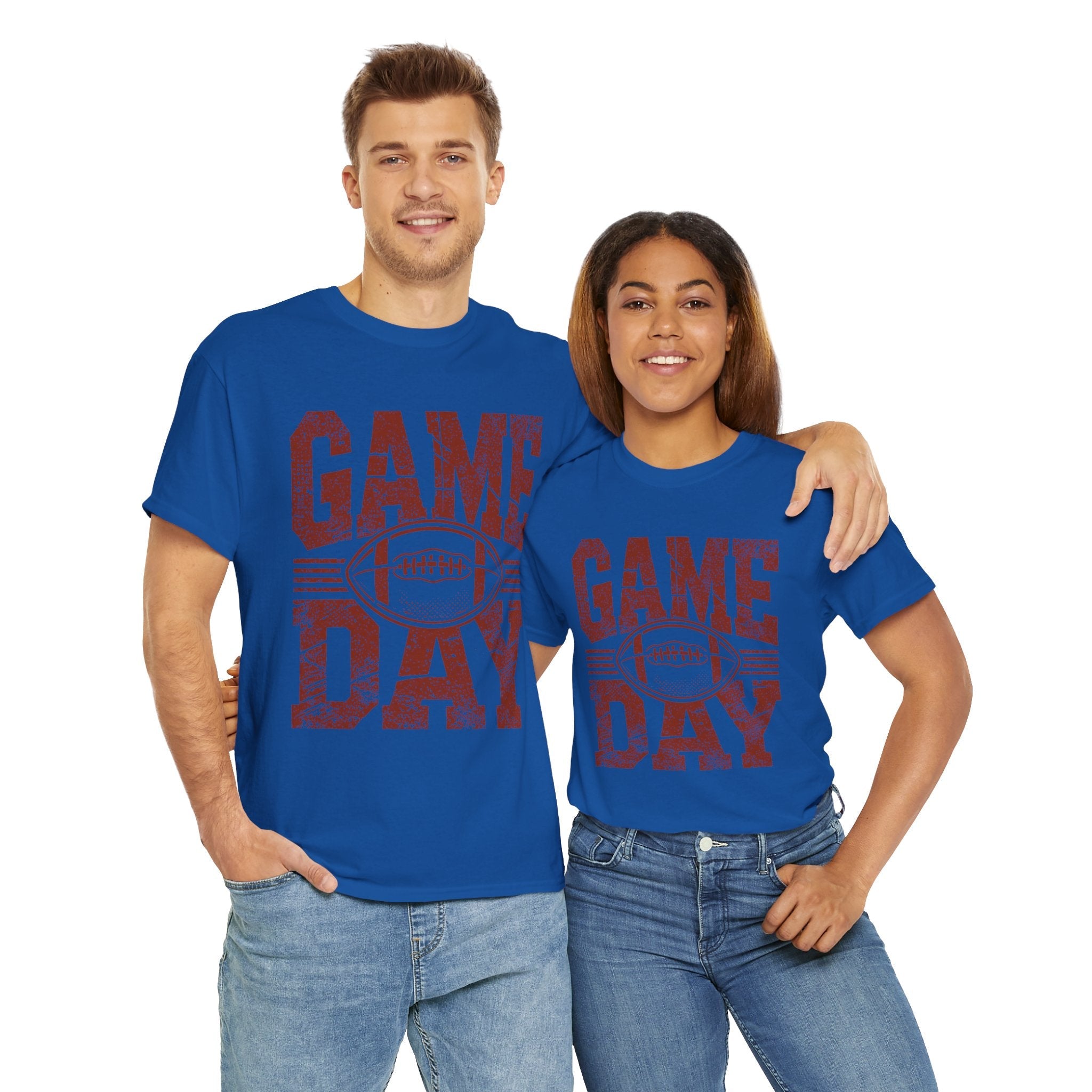 Vintage Football Game Day T-Shirt Printify