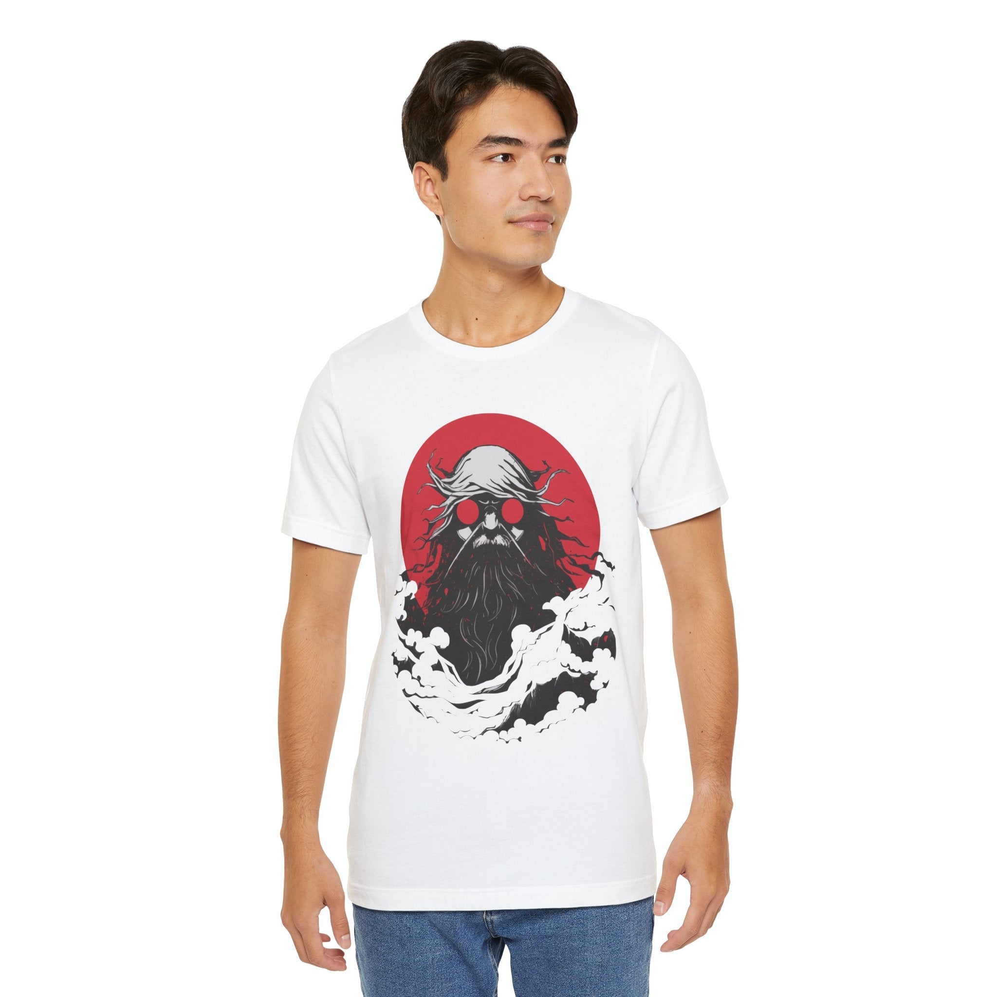 Mystical Sea Wizard Graphic T-Shirt Printify