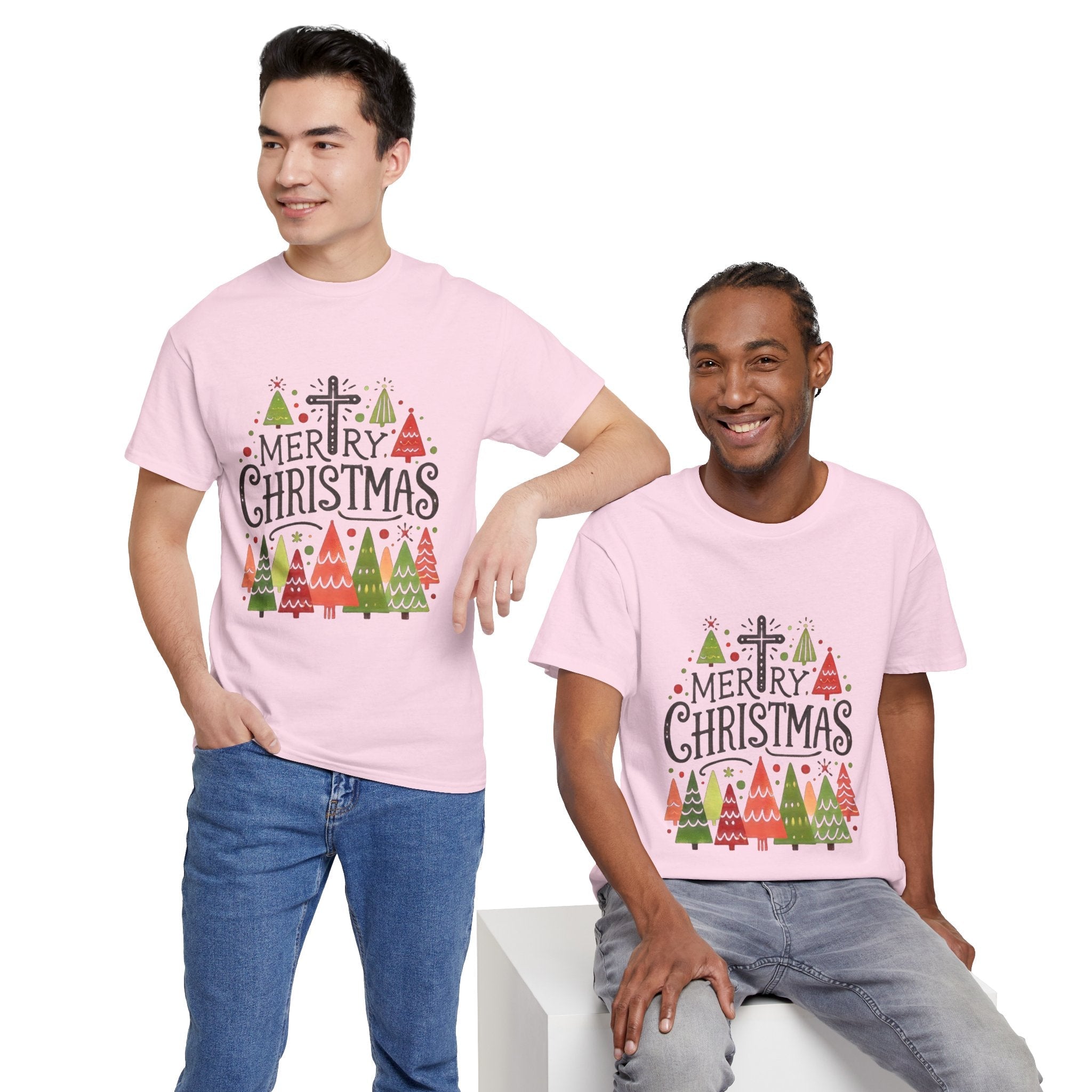 Merry Christmas Graphic T- Shirt Printify