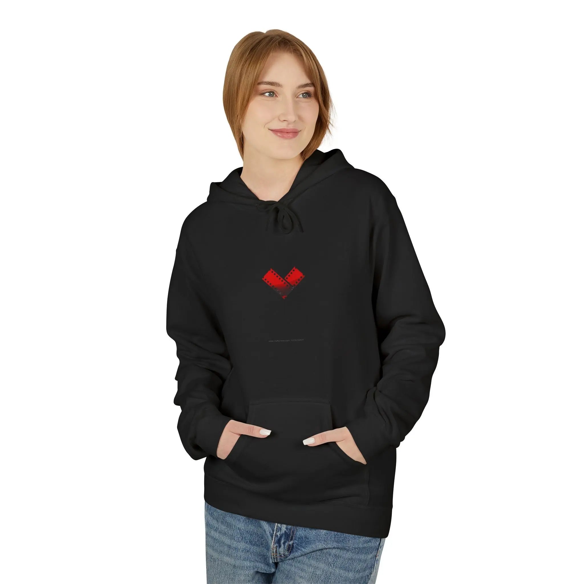 Retro Cinema Unisex Fleece Hoodie Printify