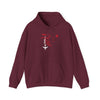 Airplane Flight Path Graphic Hoodie