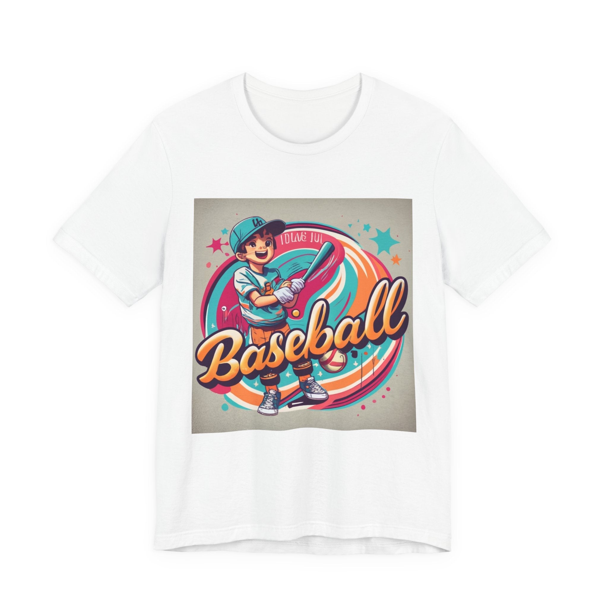 Baseball Vintage Style Graphic T- Shirt Printify