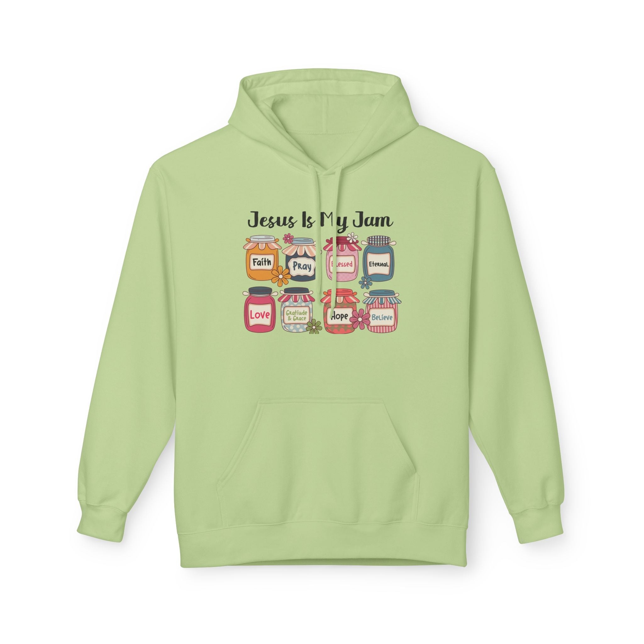 Jesus Is My Jam Graphic Hoodie Printify