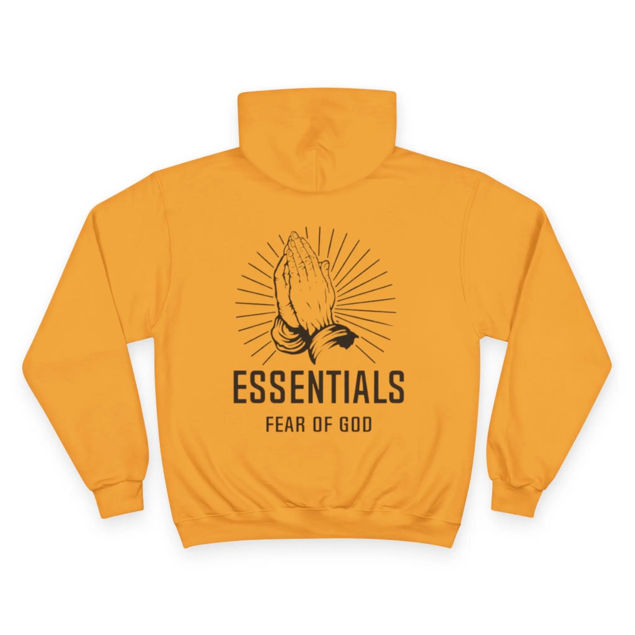 Essentials Fear of God Champion Hoodie Printify