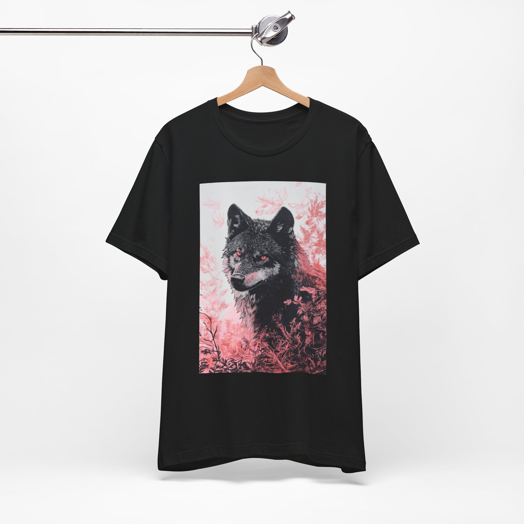 Artistic Wolf Graphic T- Shirt Printify