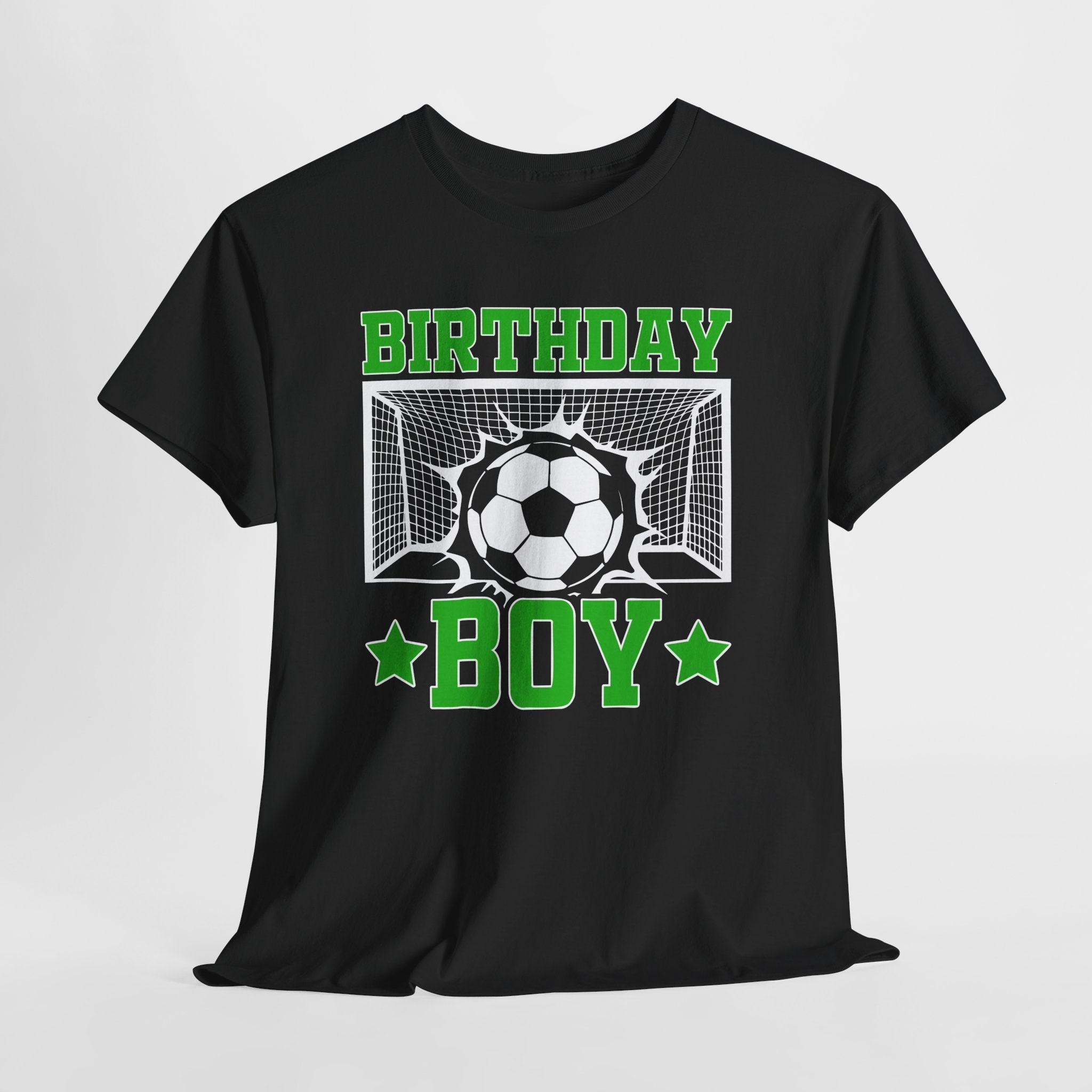 Birthday Boy Soccer T-Shirt Printify