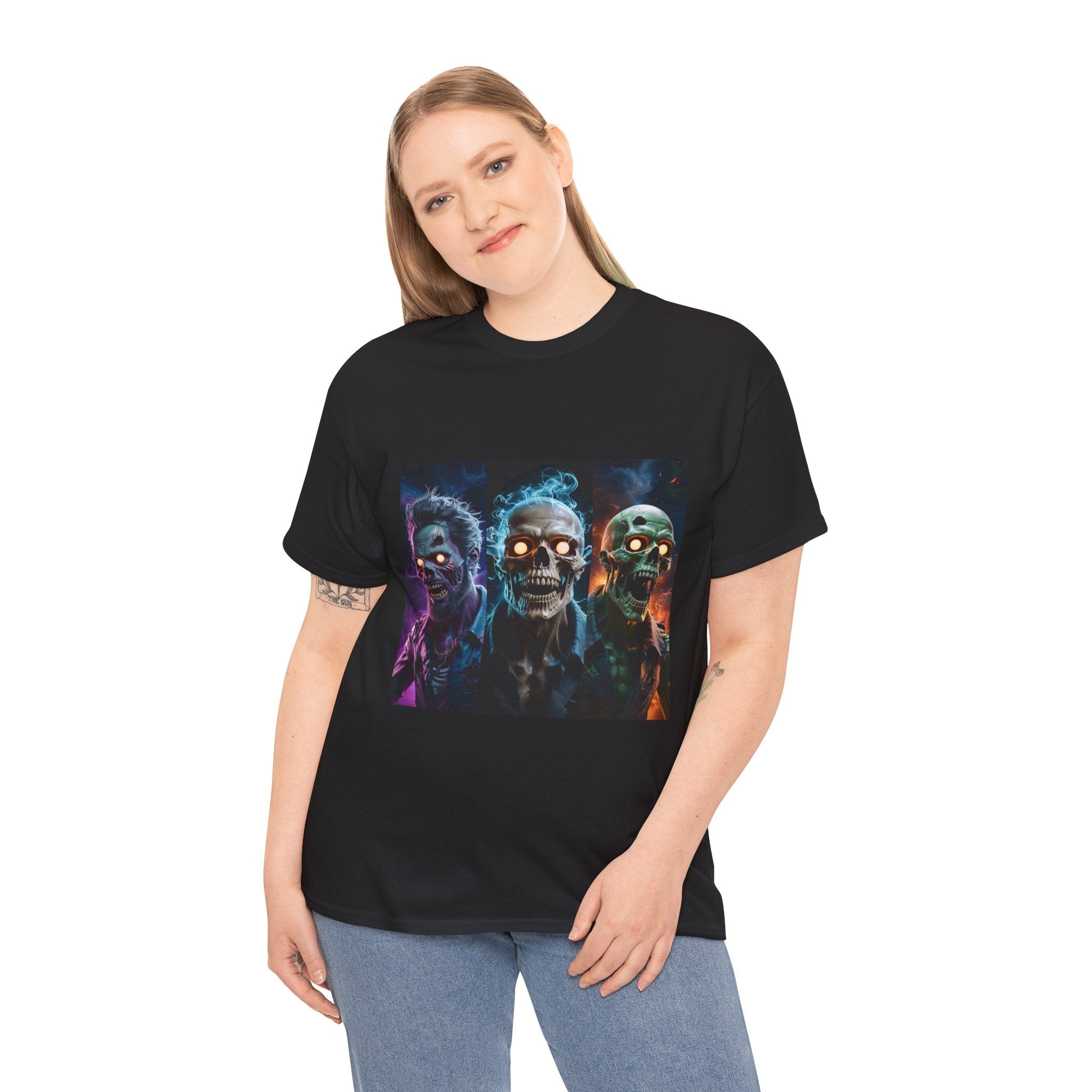 Zombie Graphic T- Shirt Printify