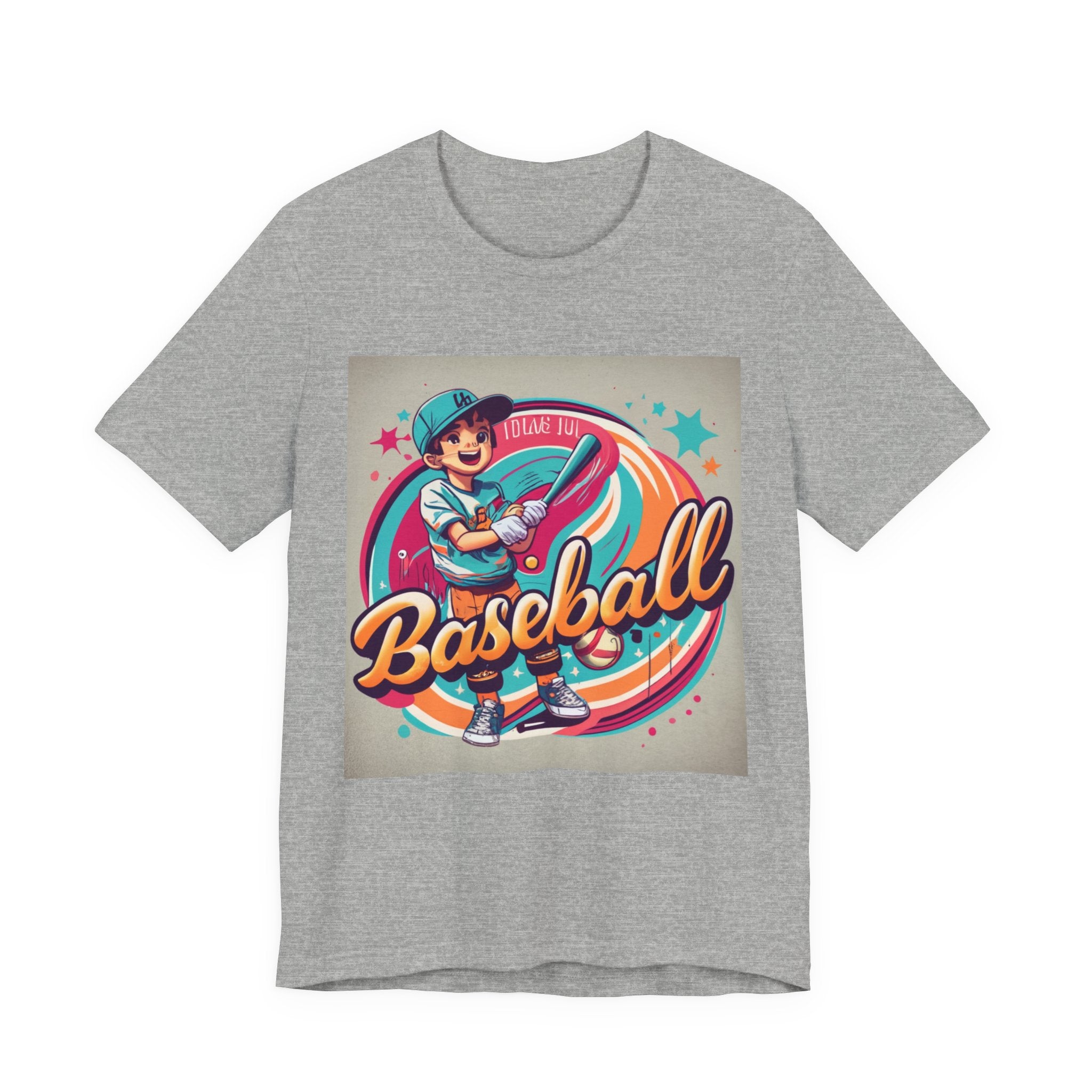 Baseball Vintage Style Graphic T- Shirt Printify