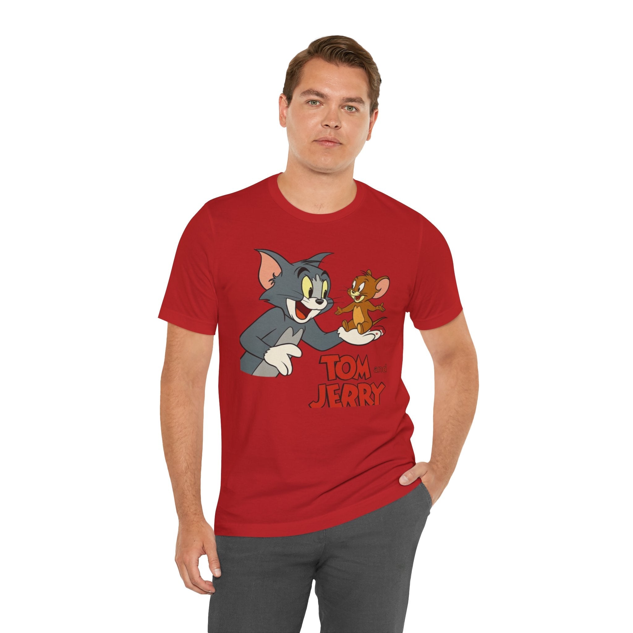 Tom and Jerry Graphic T-Shirt Printify