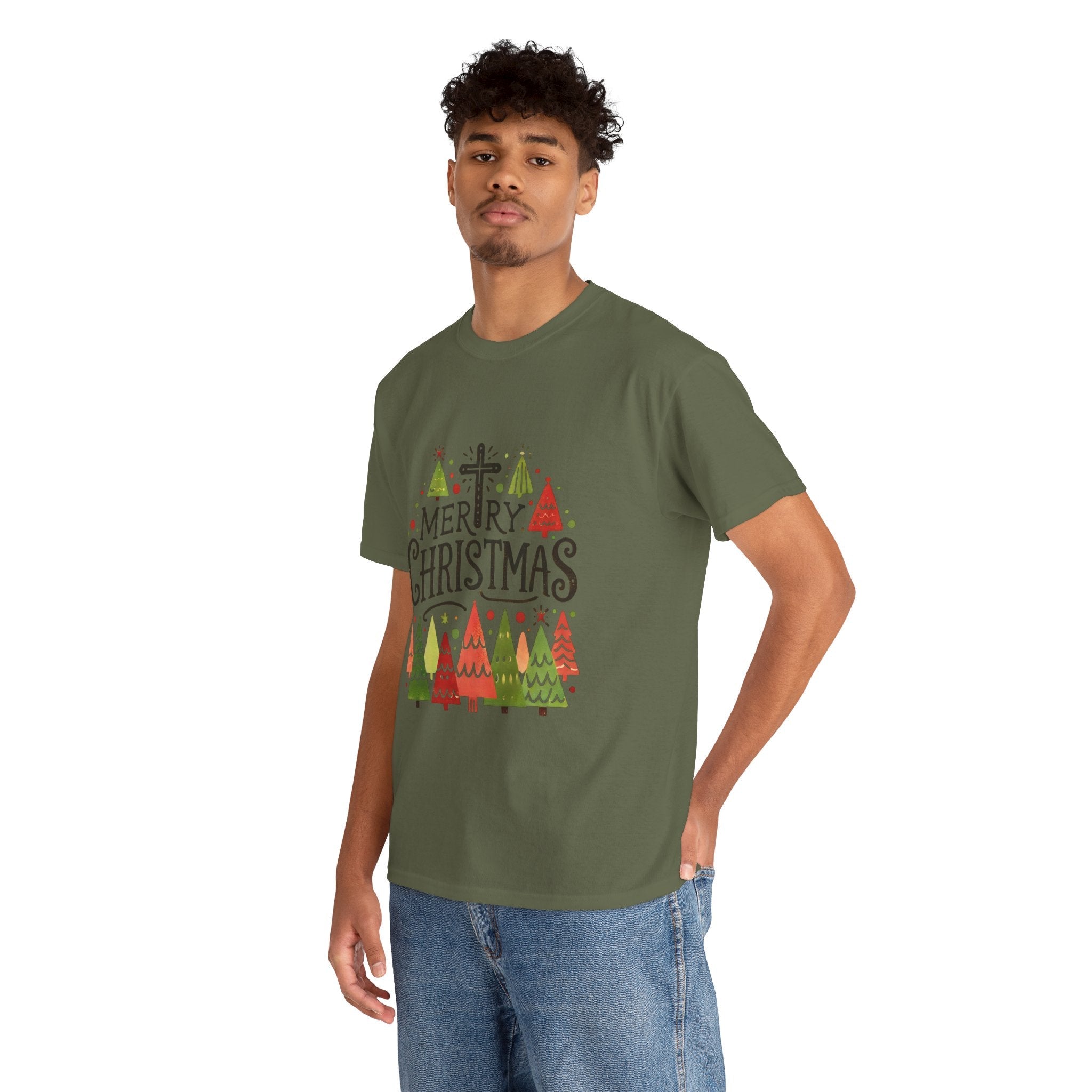 Merry Christmas Graphic T- Shirt Printify