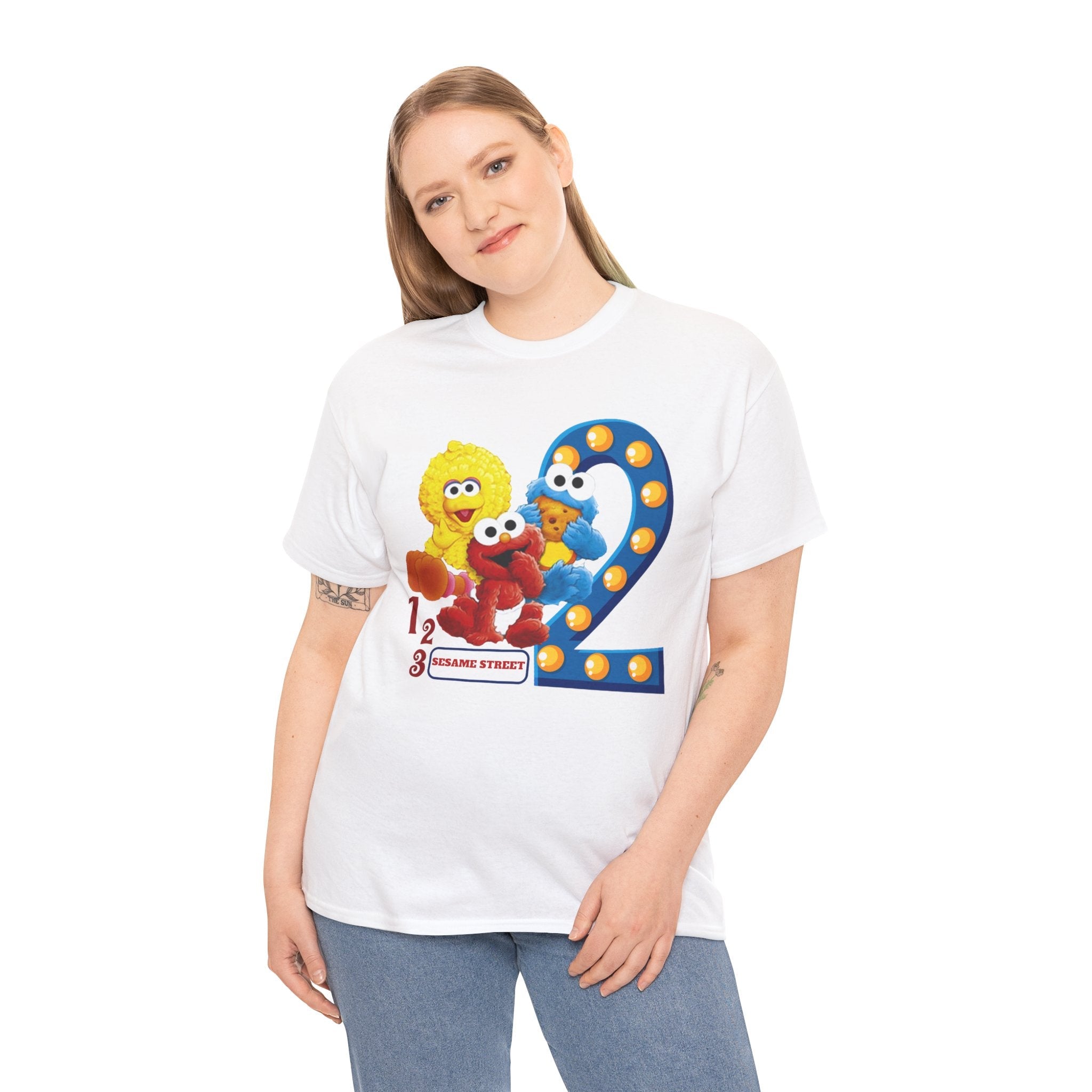 123 Sesame Street T-Shirt Printify