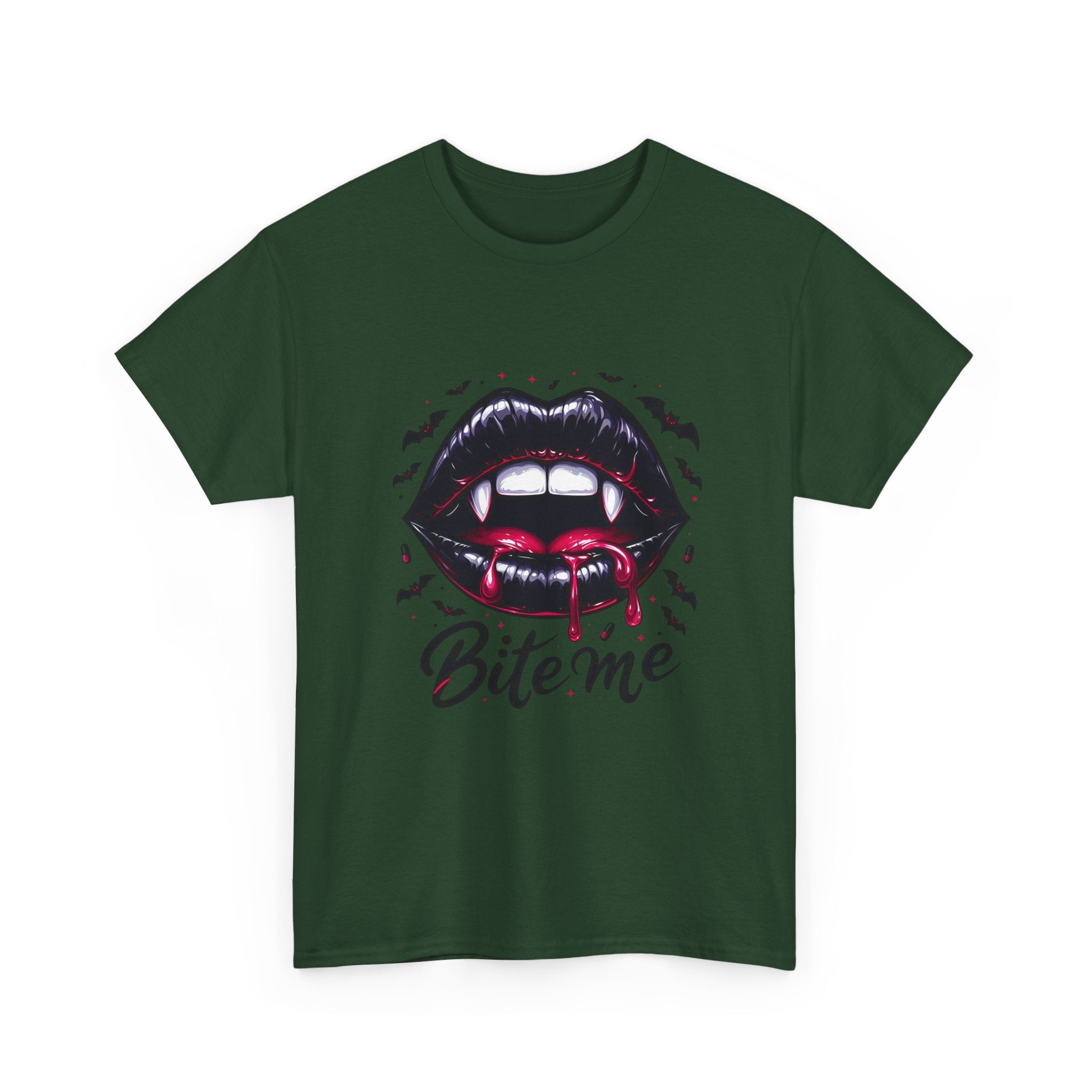 Bite Me Vampire Halloween T- Shirt Printify