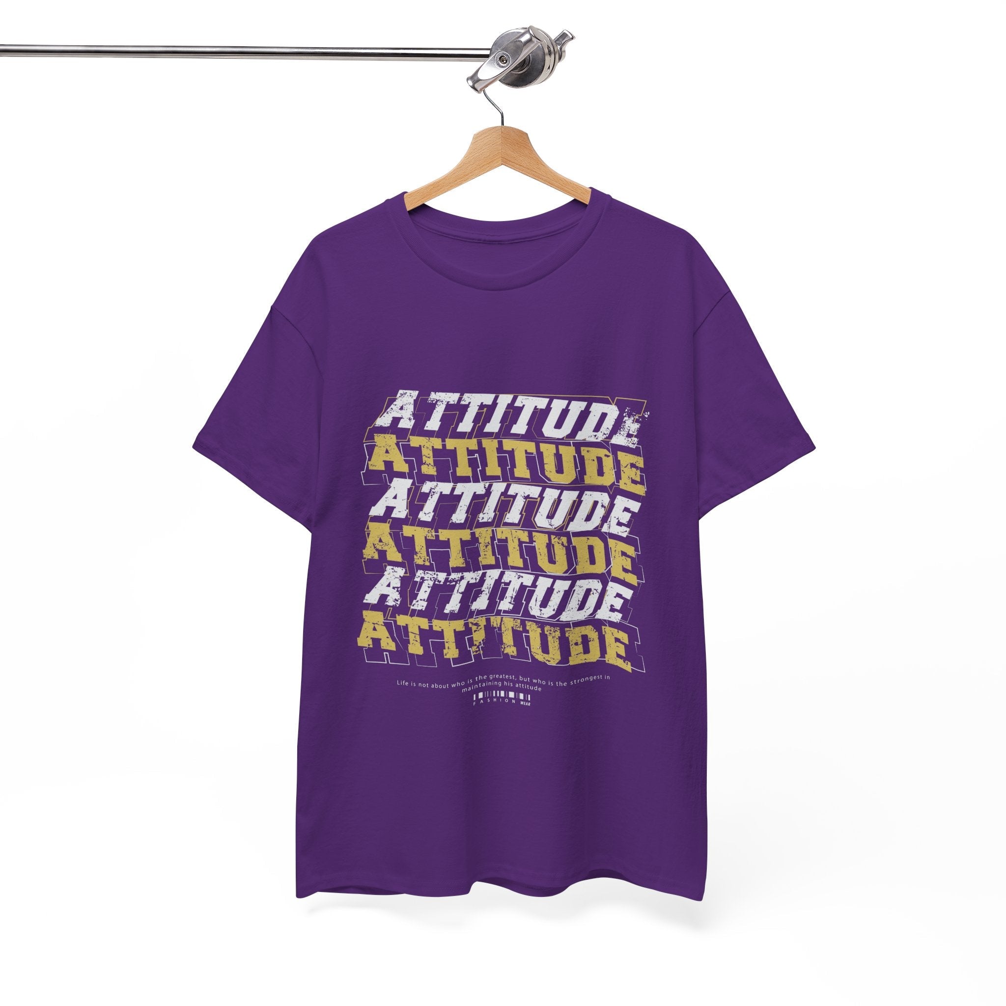 Bold Attitude Slogan T- Shirt Printify