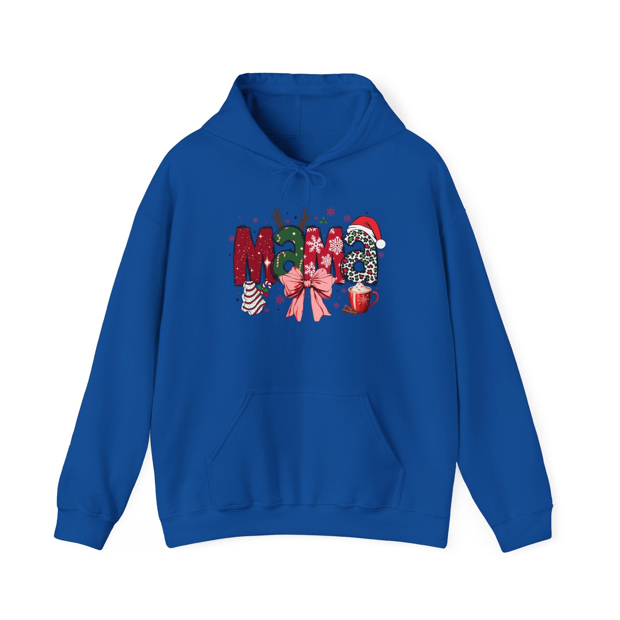 Mama Christmas Hoodie Printify
