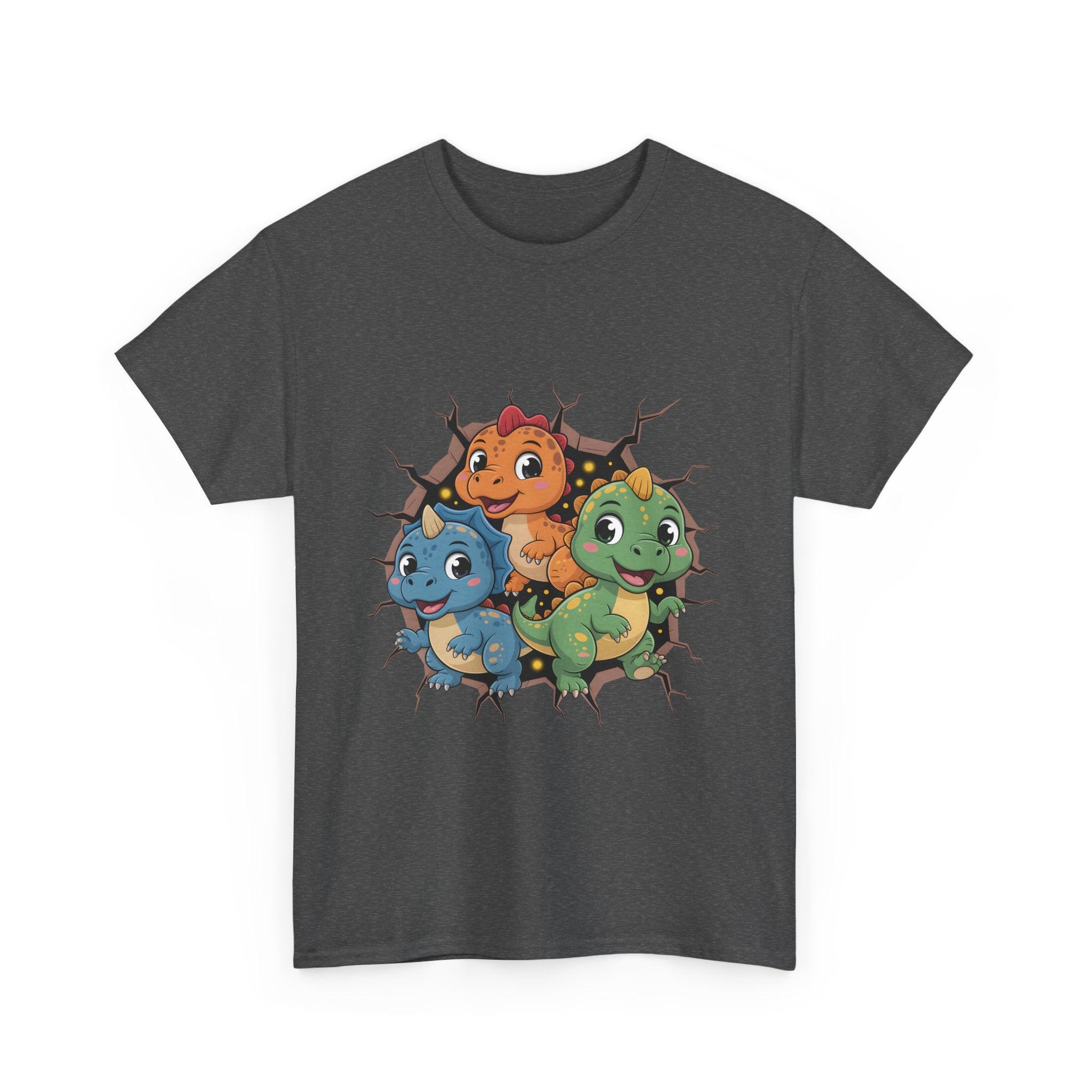 Cute Dinosaur Unisex Graphic T-Shirt Printify