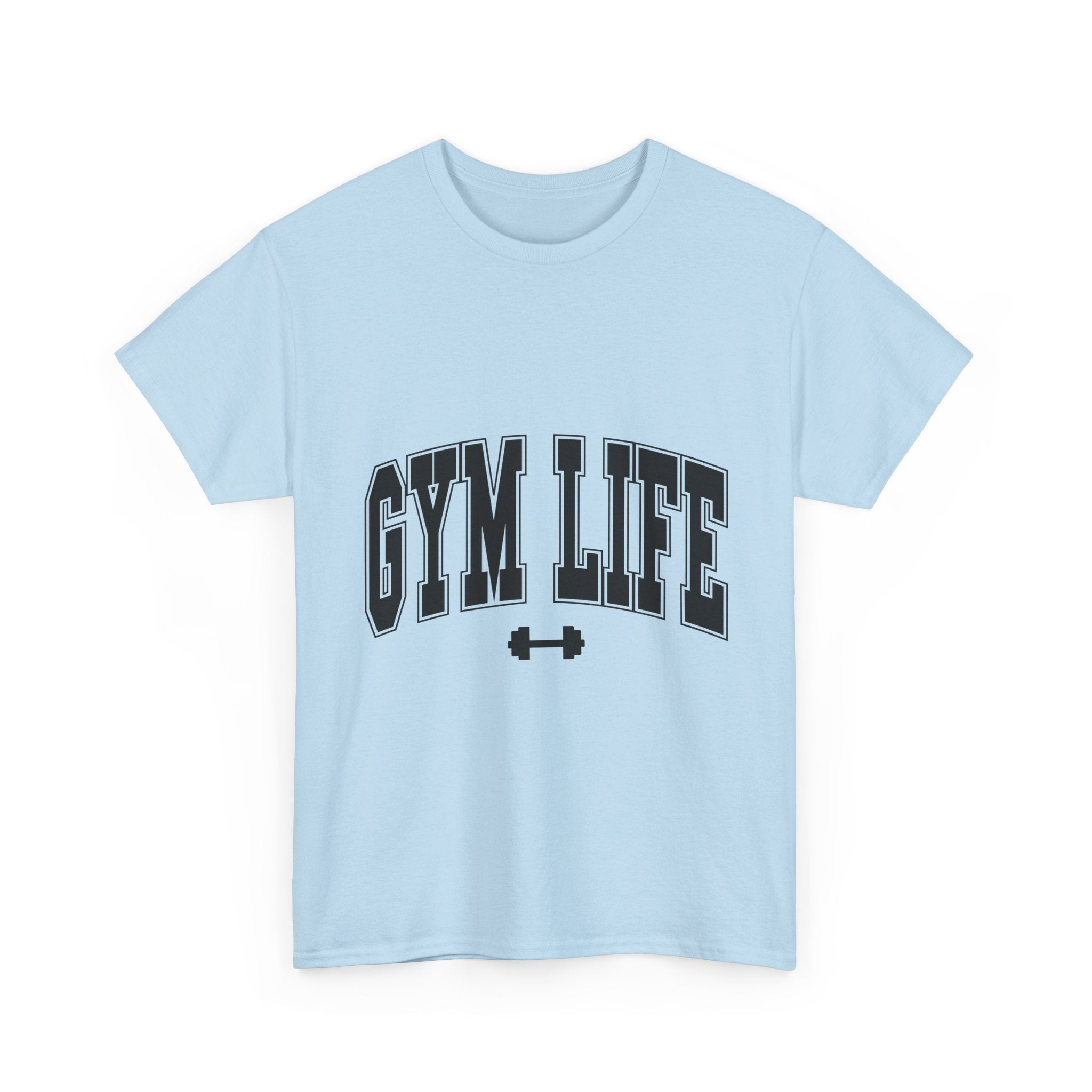 Gym Life Unisex Heavy Cotton T- Shirt Printify