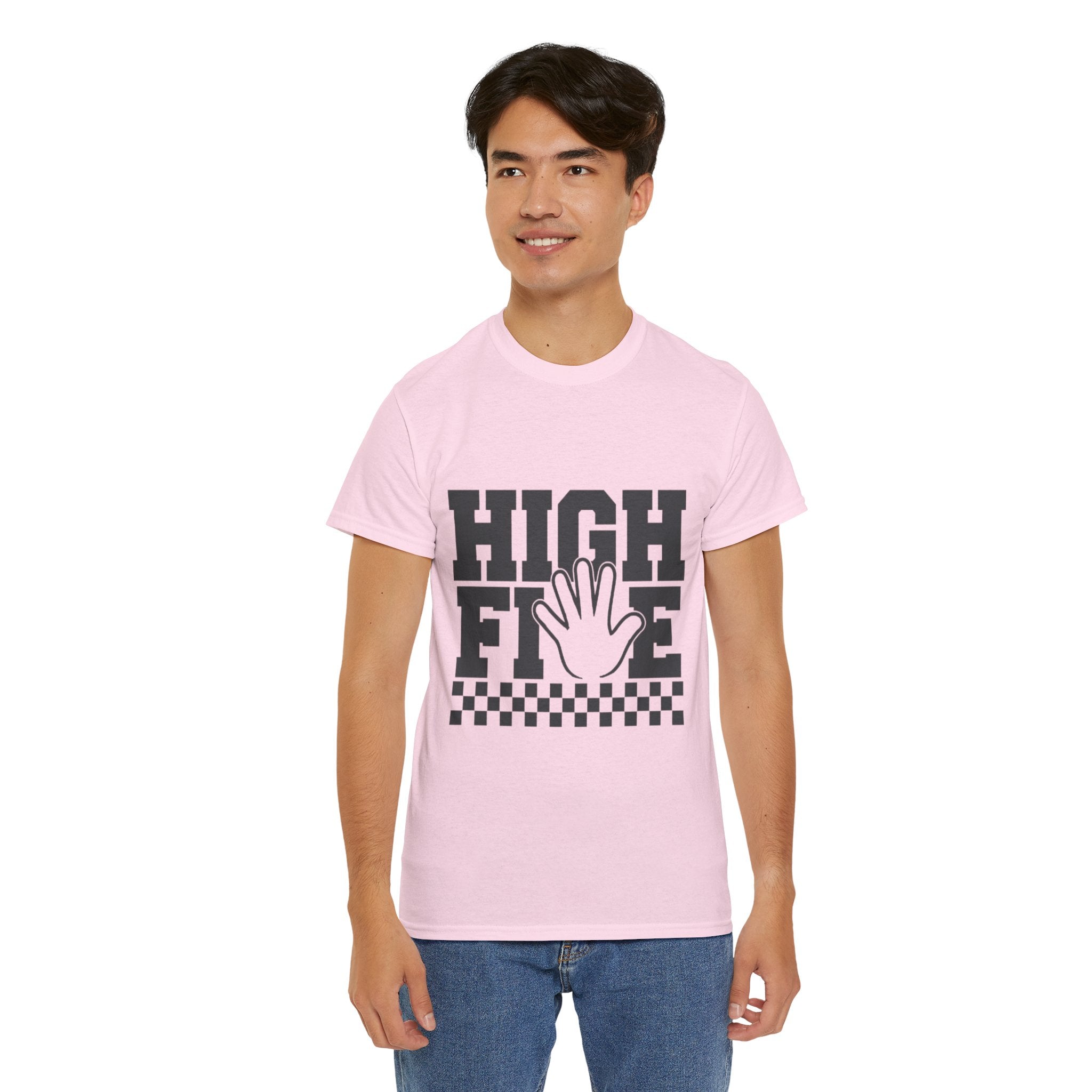 High Five Unisex Casual T- Shirt Printify