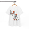 Skeleton Basketball Unisex Graphic T- Shirt Printify