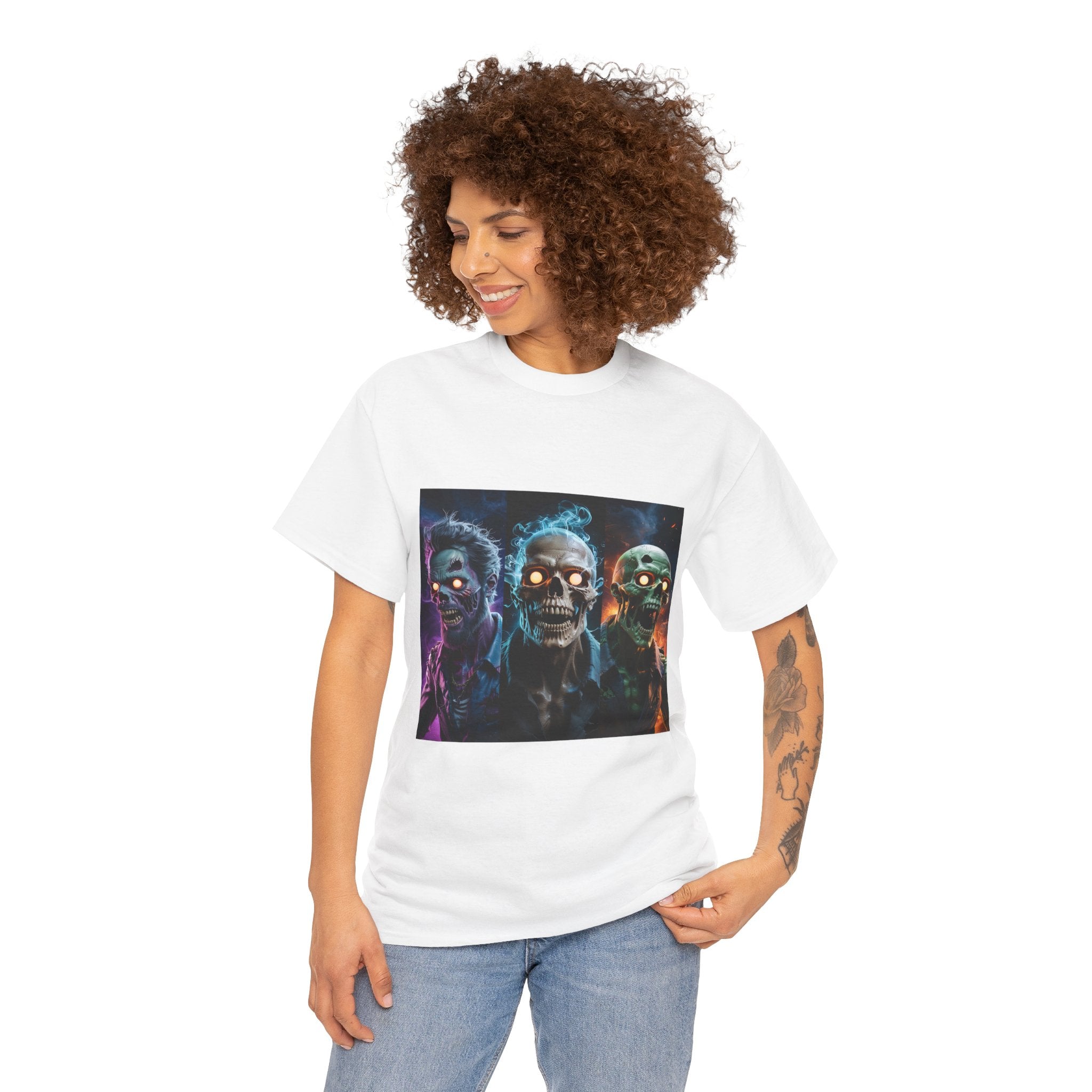 Zombie Graphic T- Shirt Printify