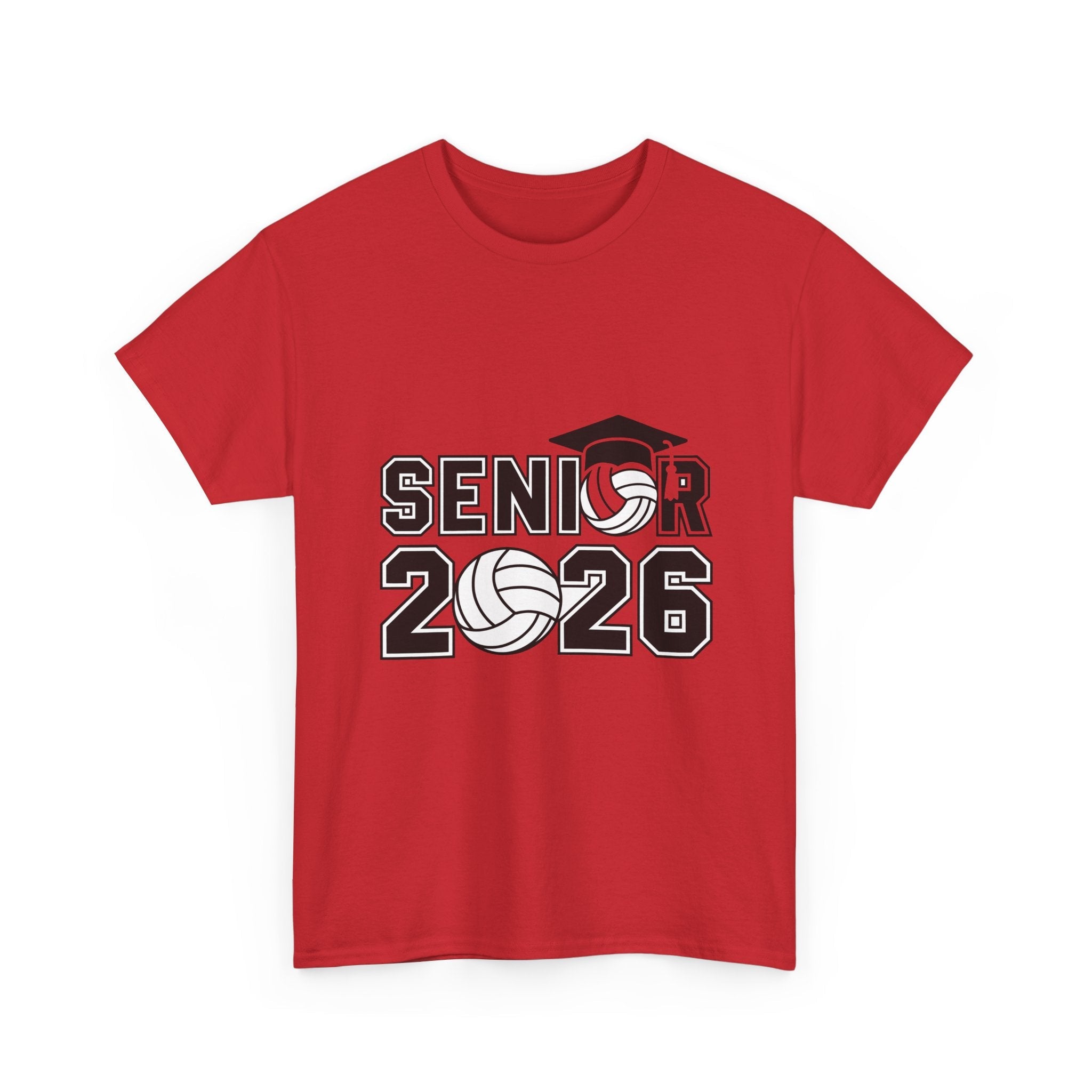 Senior 2026 Volleyball Graduation T- Shirt Printify