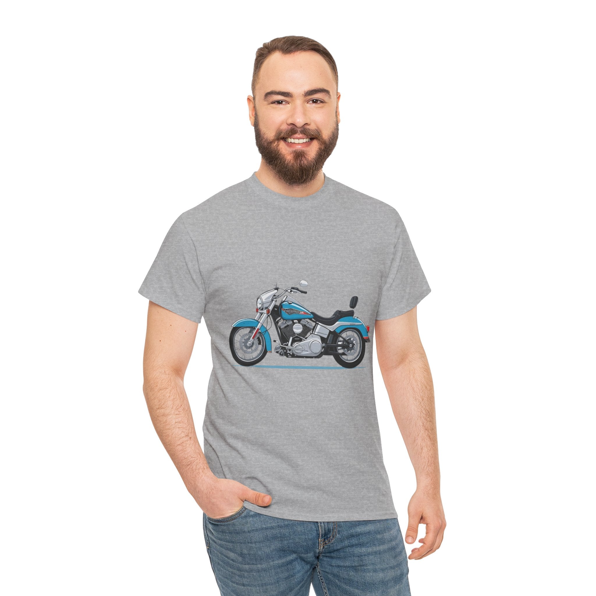 Motorcycle Enthusiast Graphic T- Shirt Printify