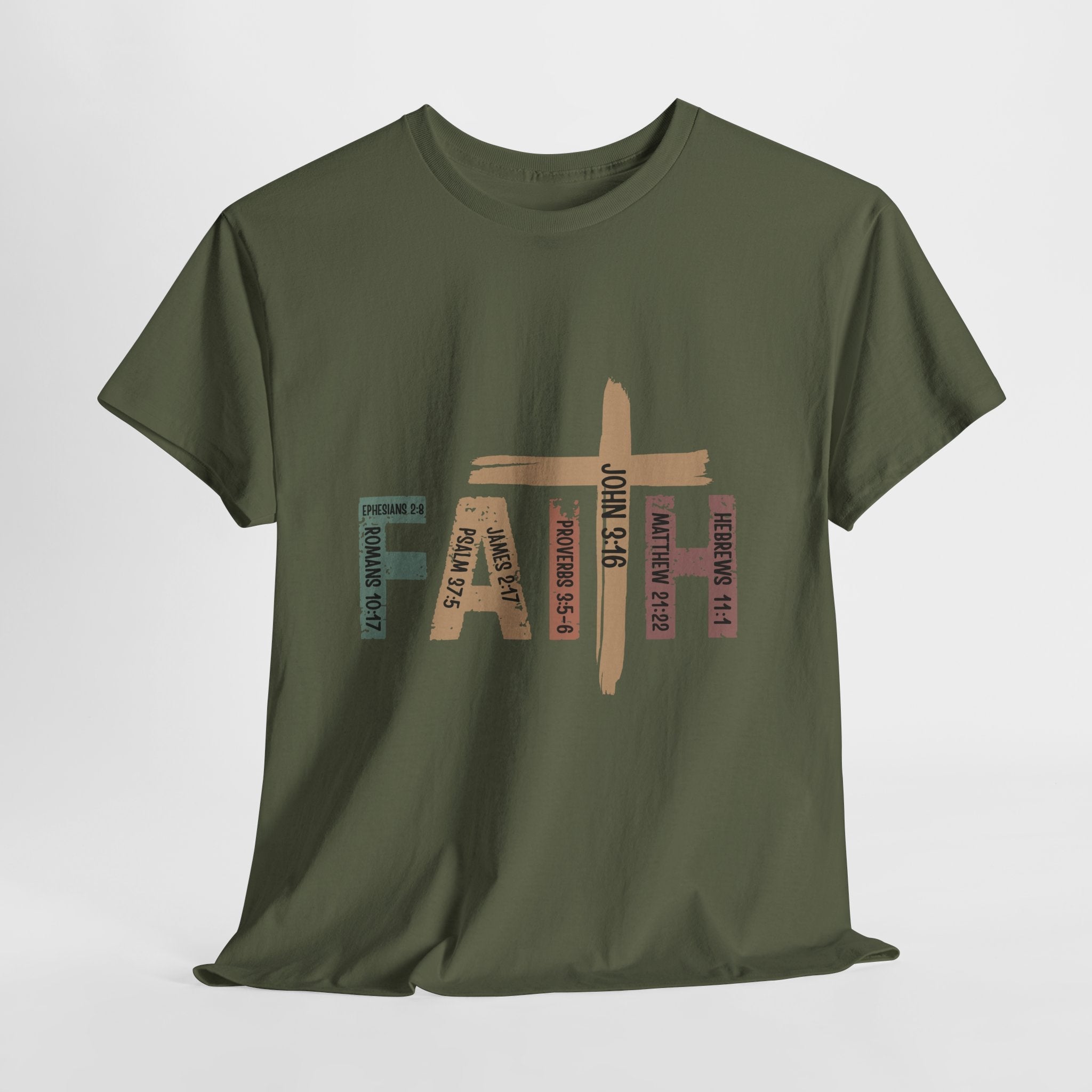 Faith Inspirational Unisex T- Shirt Printify
