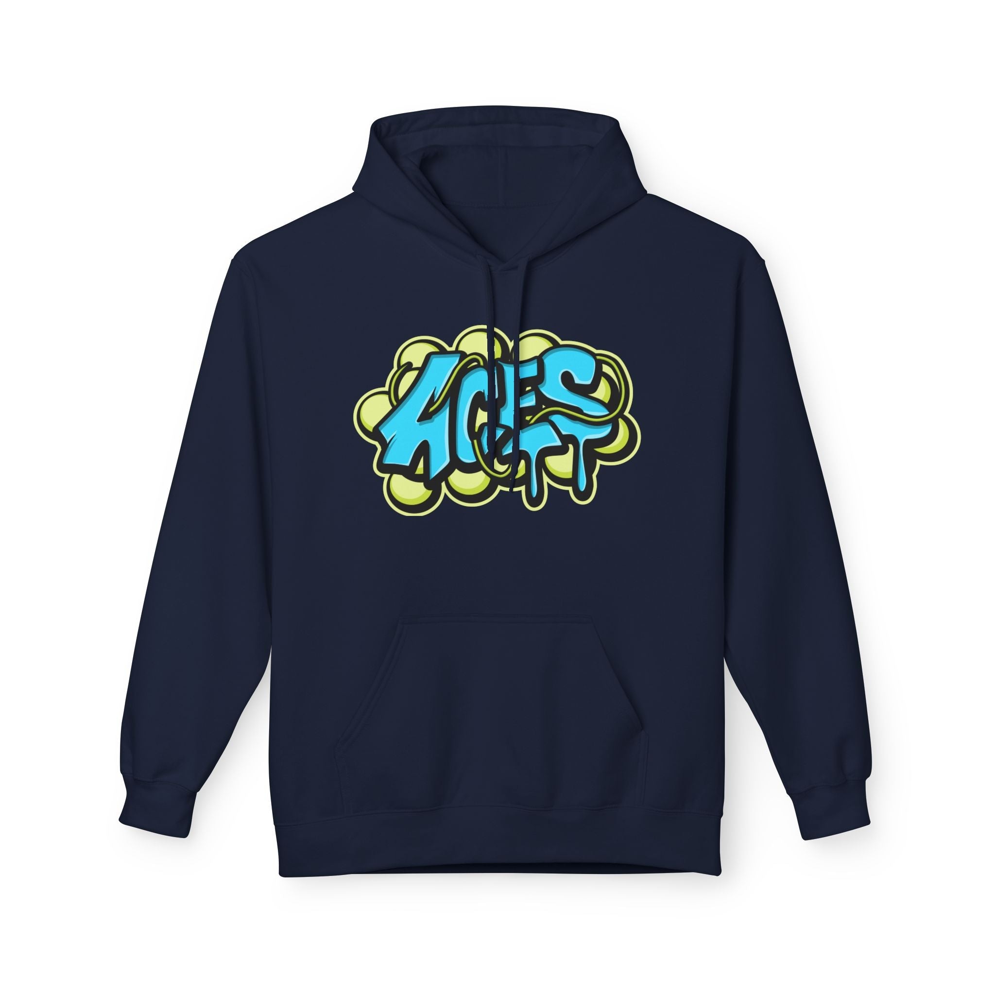 ACES Graffiti Streetwear Hoodie Printify
