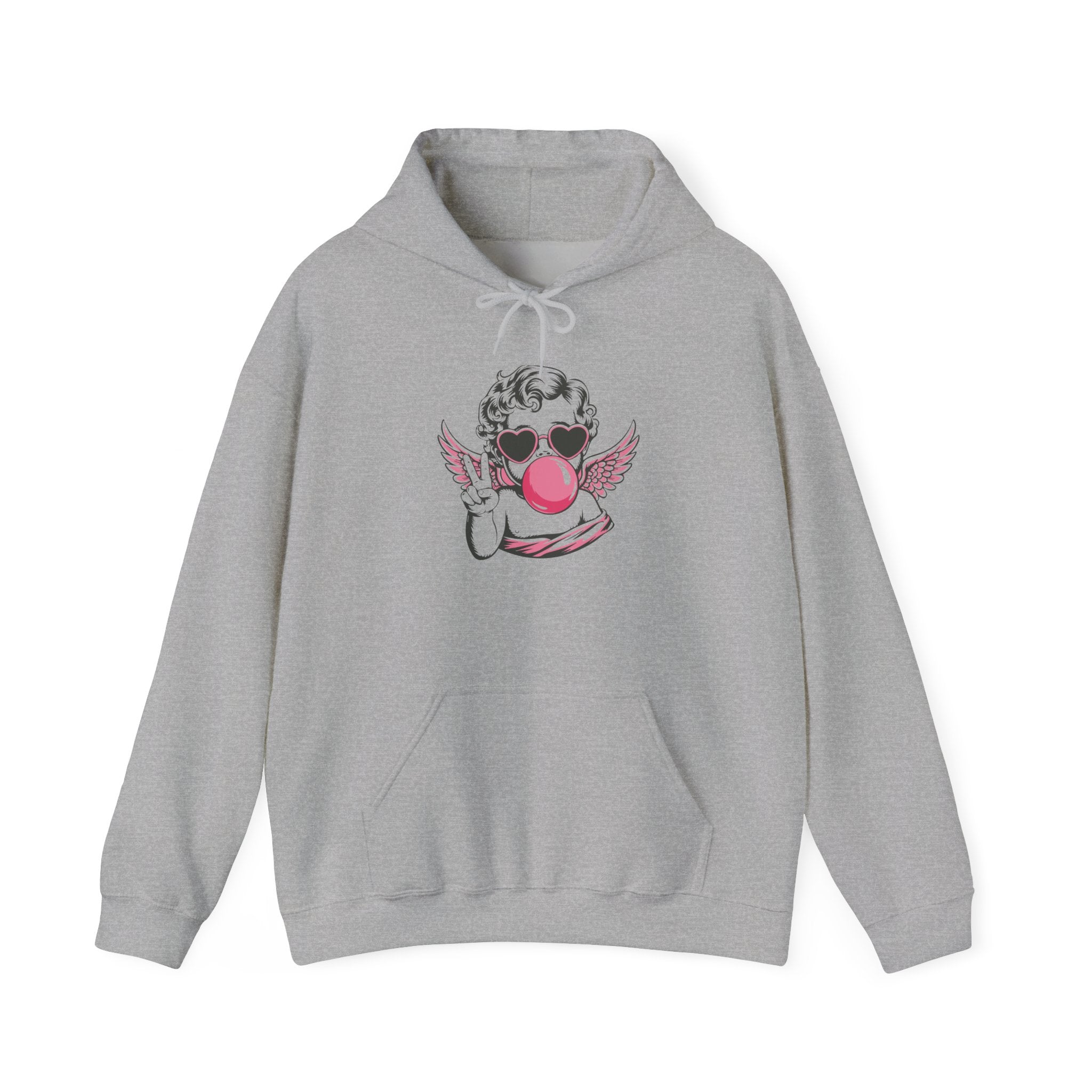 Retro Angel Graphic Hoodie Printify