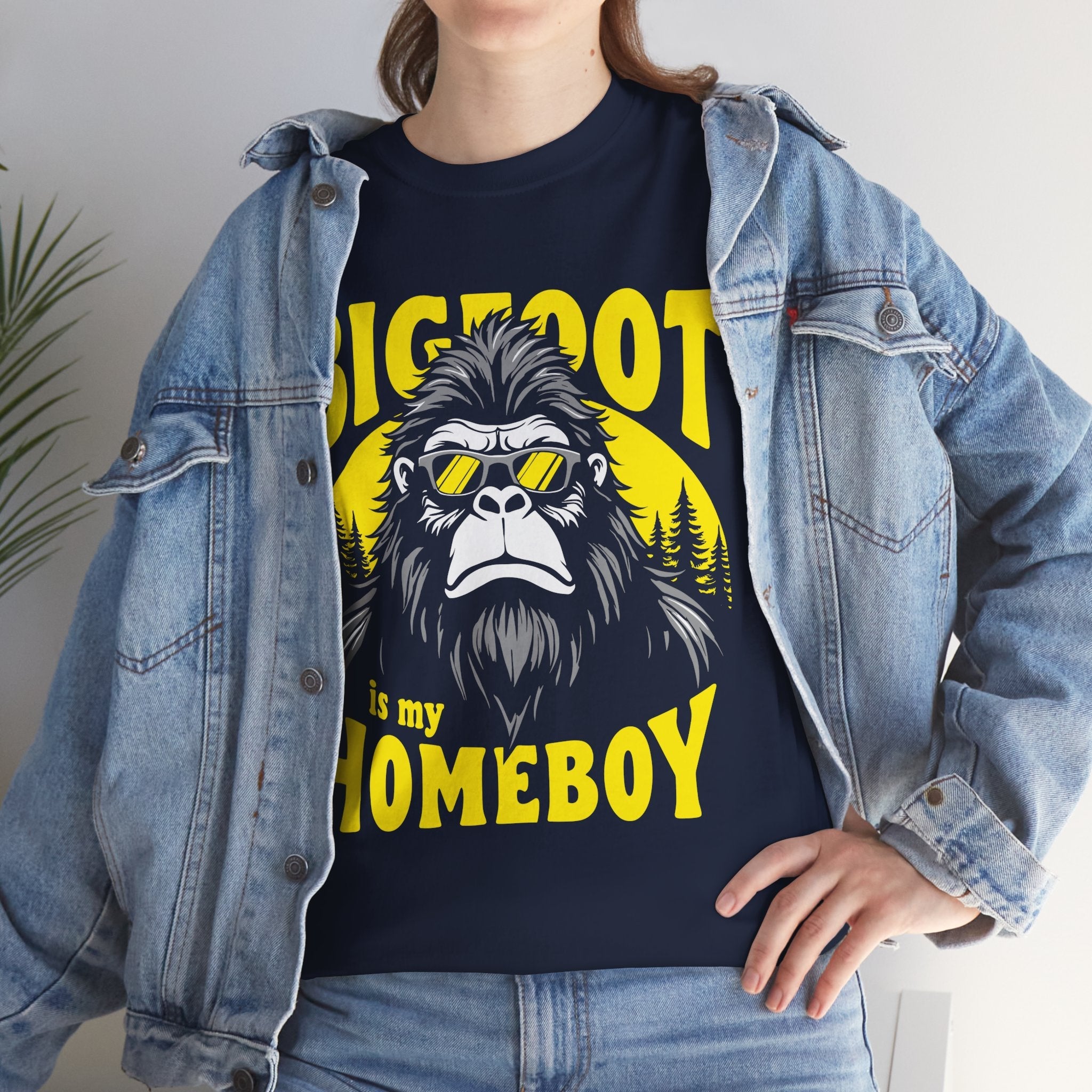 Bigfoot Homeboy Unisex Graphic T-Shirt Printify