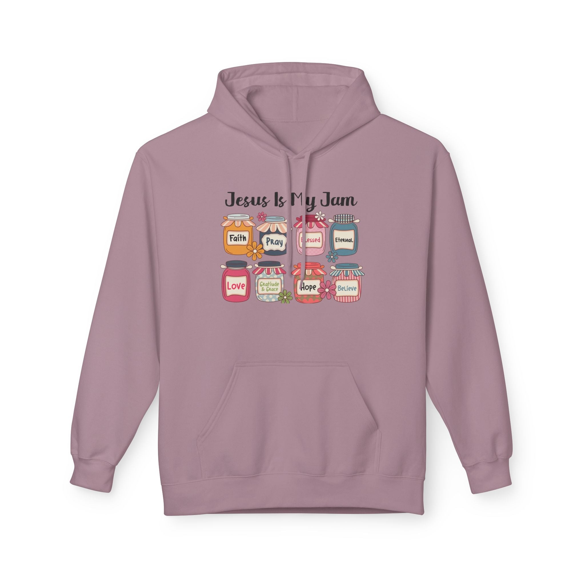 Jesus Is My Jam Graphic Hoodie Printify