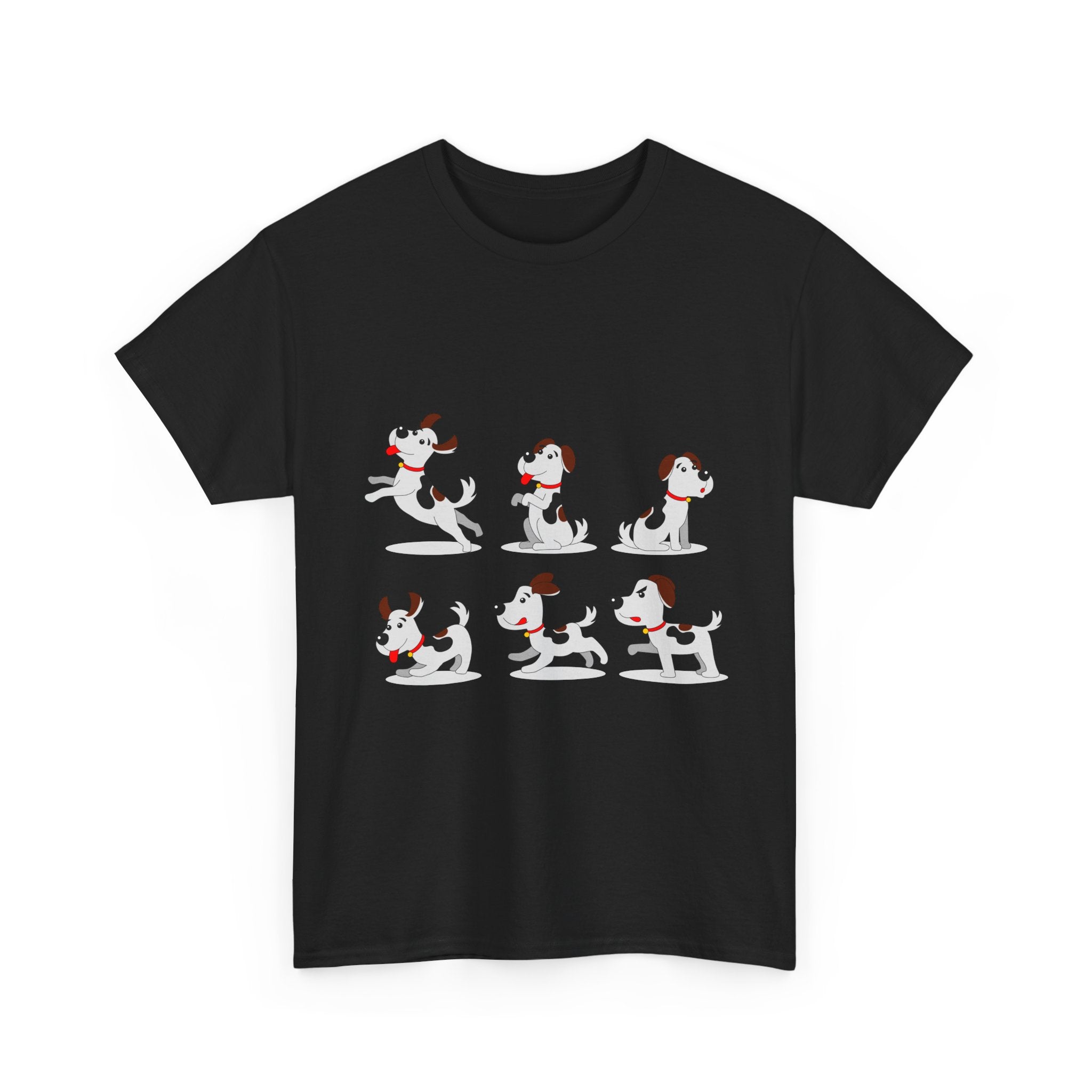 Playful Puppy Graphic T- Shirt Printify
