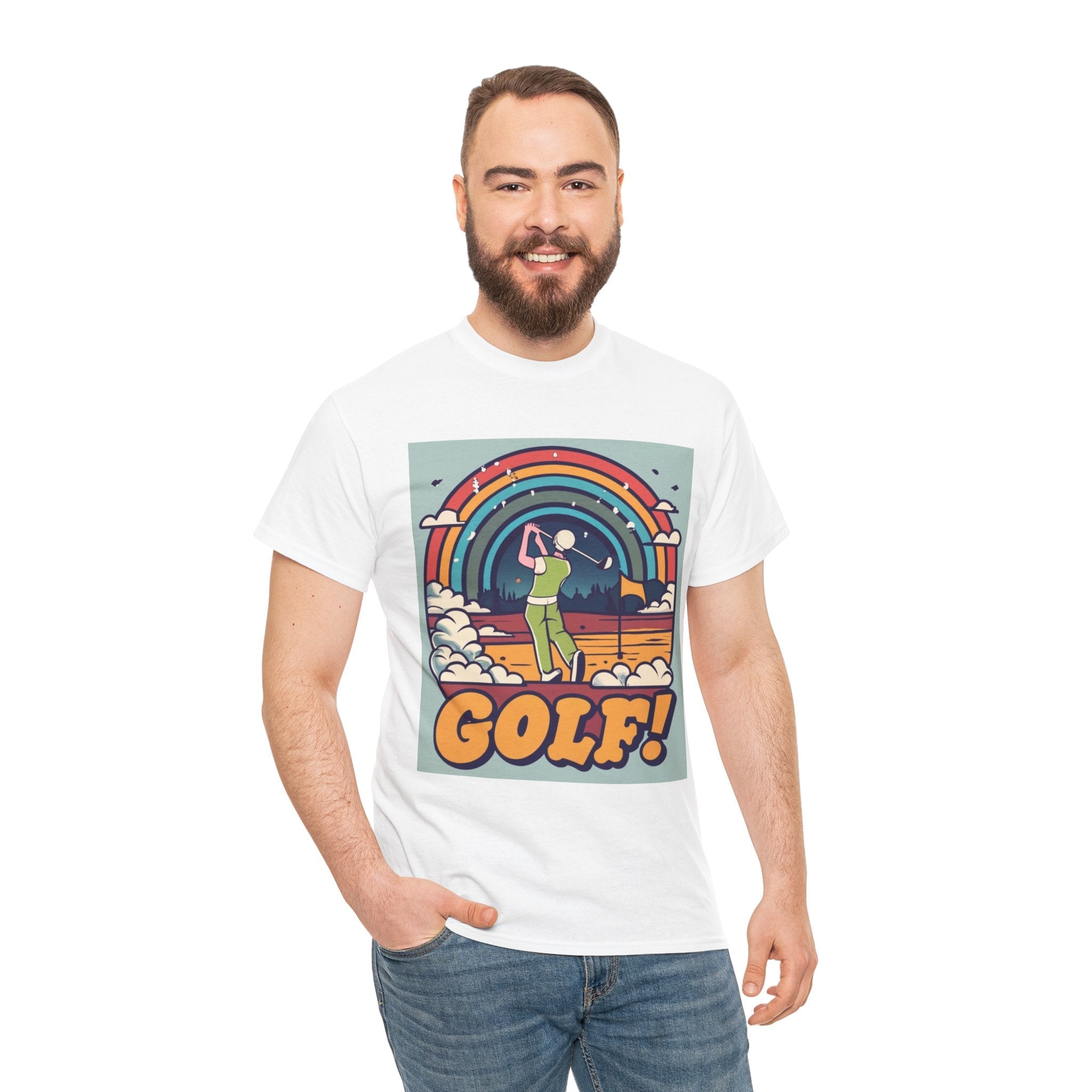 Golf-themed Unisex T- Shirt - Perfect for Golf Lovers! Printify