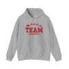 Team Naughty Christmas Hoodie Printify
