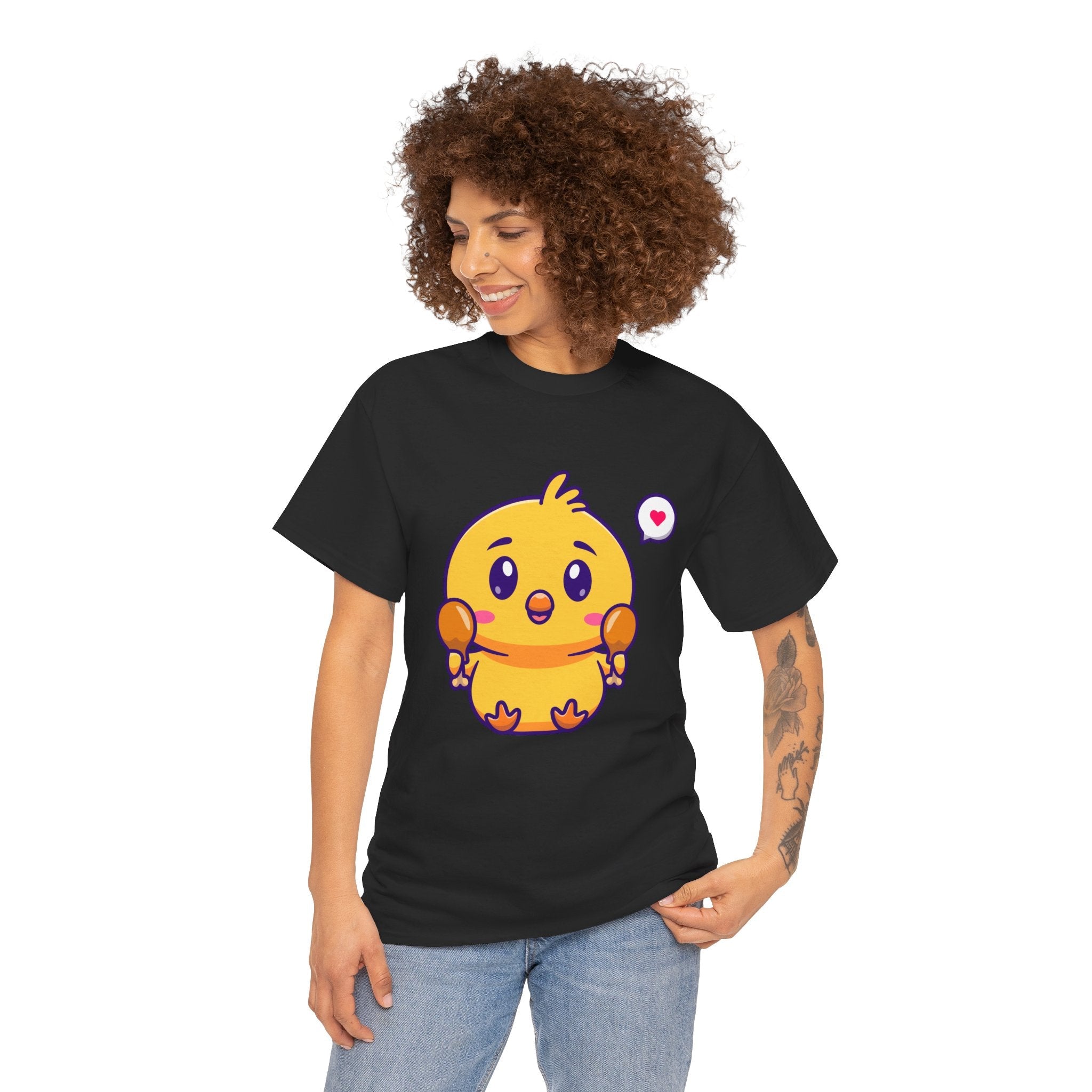Cute Chick Graphic T-Shirt Printify