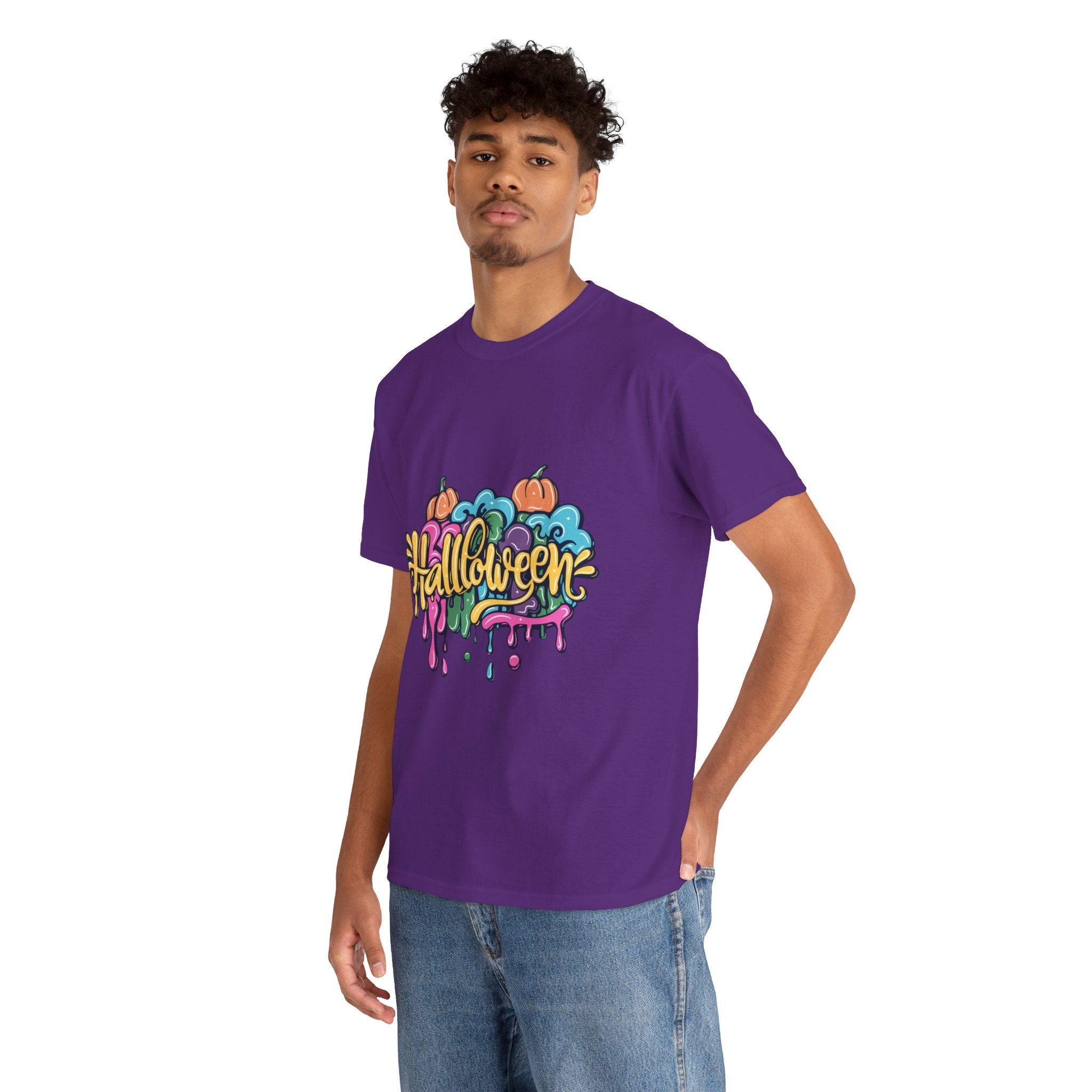 Halloween Unisex graffiti T- Shirt Printify